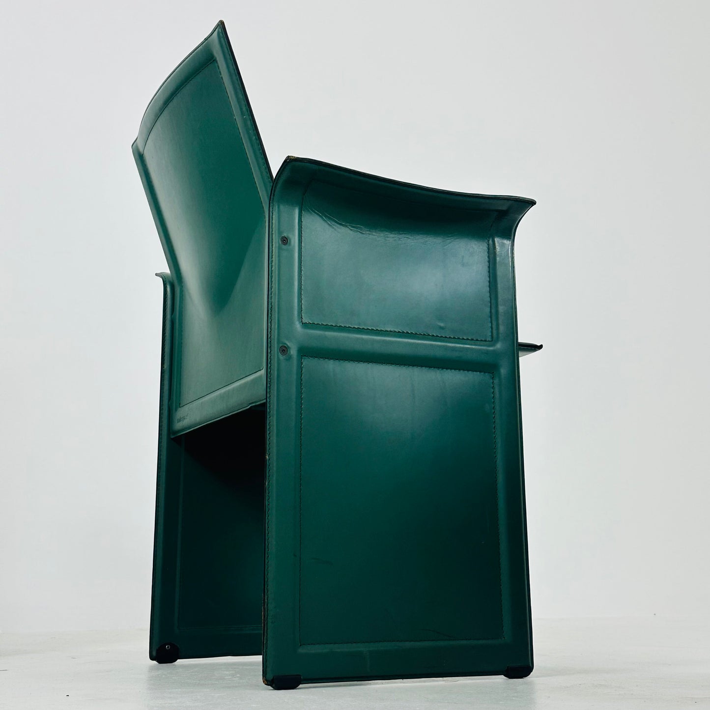 1 of 3 Italian Korium KM1 Chairs by Tito Agnoli for Matteo Grassi, 1970s