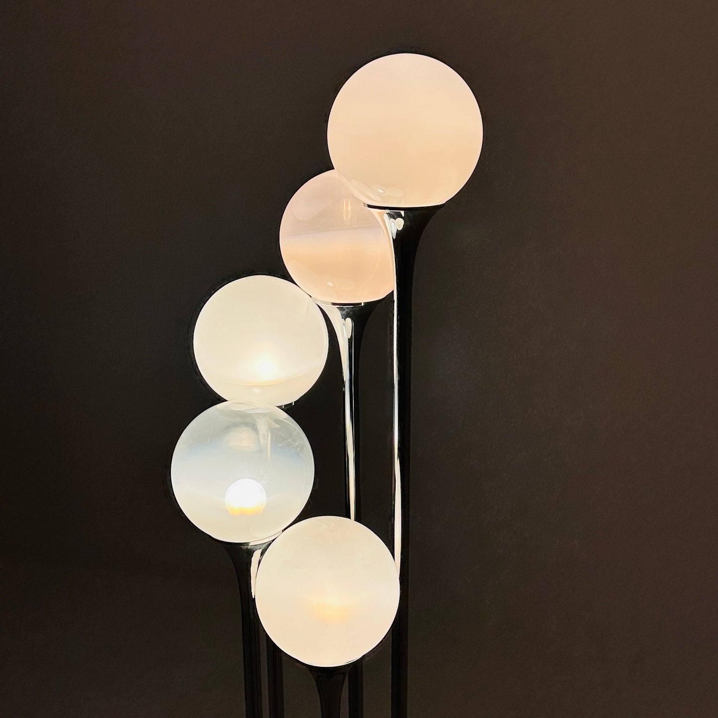 Rare Mid-Century Italian floor lamp by Targetti Sankey, 1960s