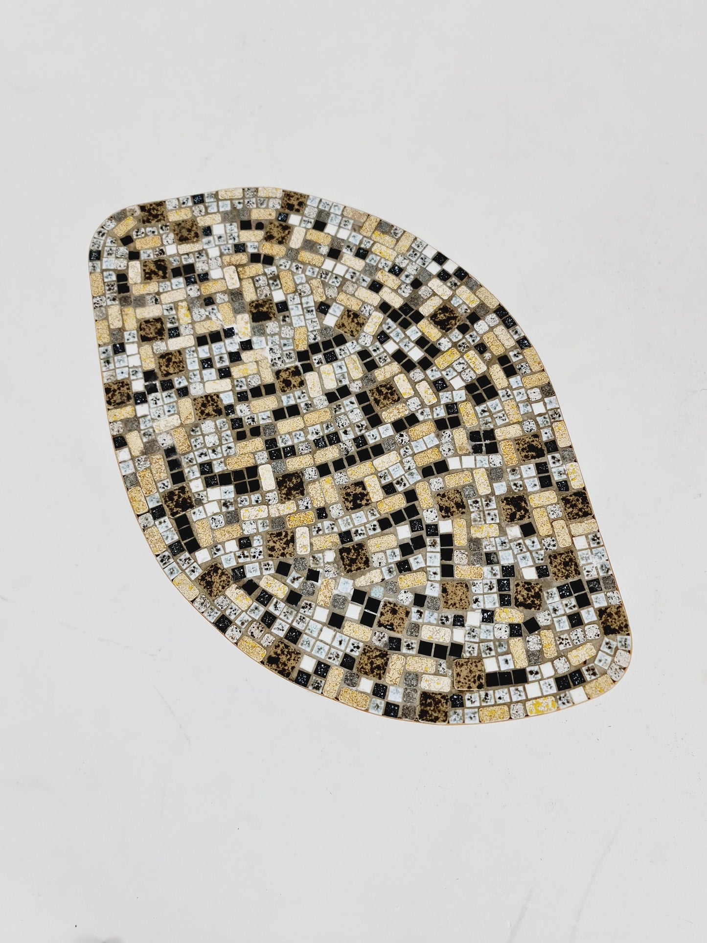 Rare Mosaic German vintage coffee table By Else Möbel, 1950s