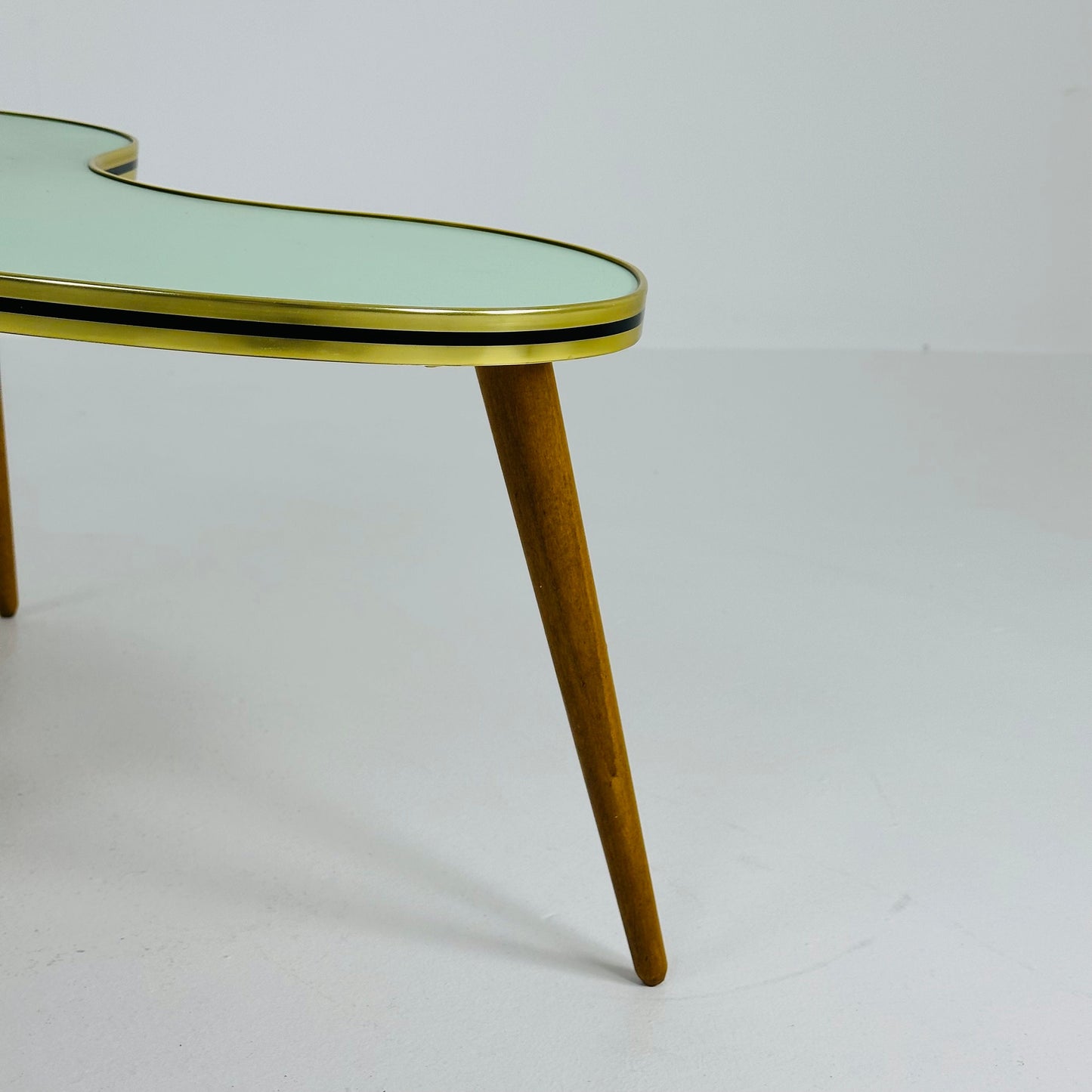 BIG 1950s German Plant Stand, Colorful Vintage Mid-Century Minimalist Indoor Plant Stand Side Table Retro flower table
