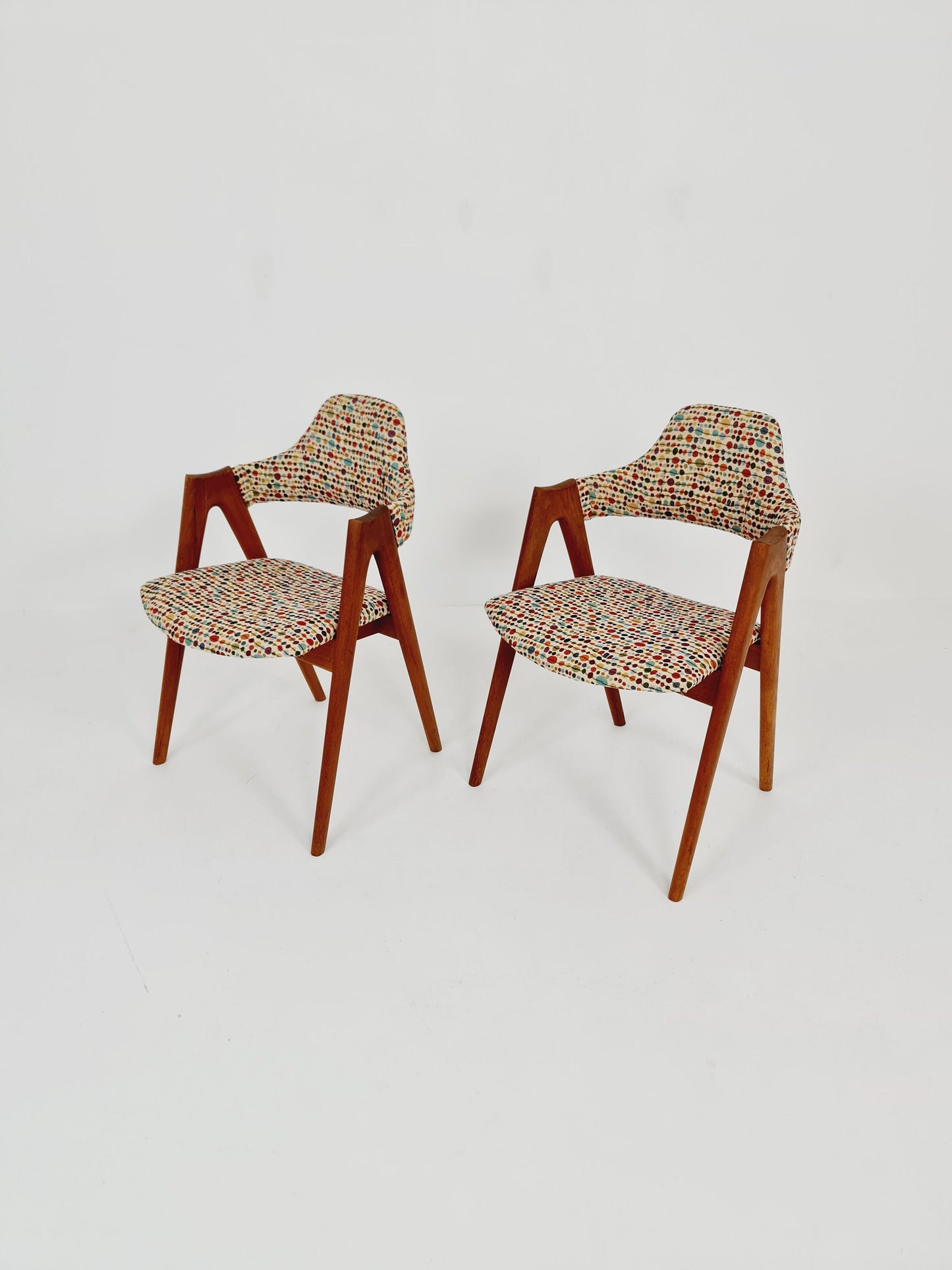 Mid Century Danish dining chairs by Kai Kristiansen for Schou Andersen Model 170 - 1960s, set of 2