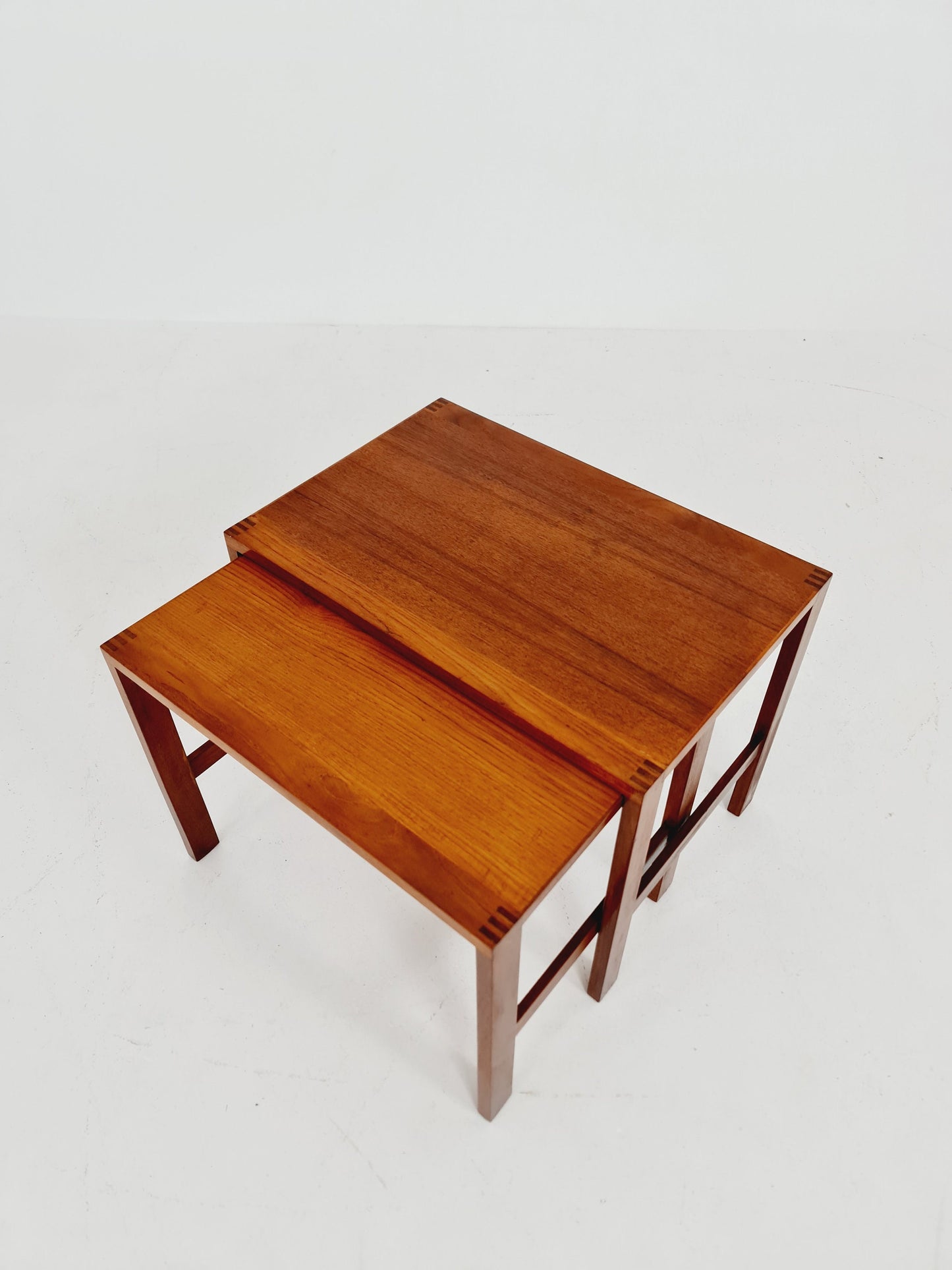 Midcentury Danish teak nesting tables/ side tables by Salin Möbler, 1960s
