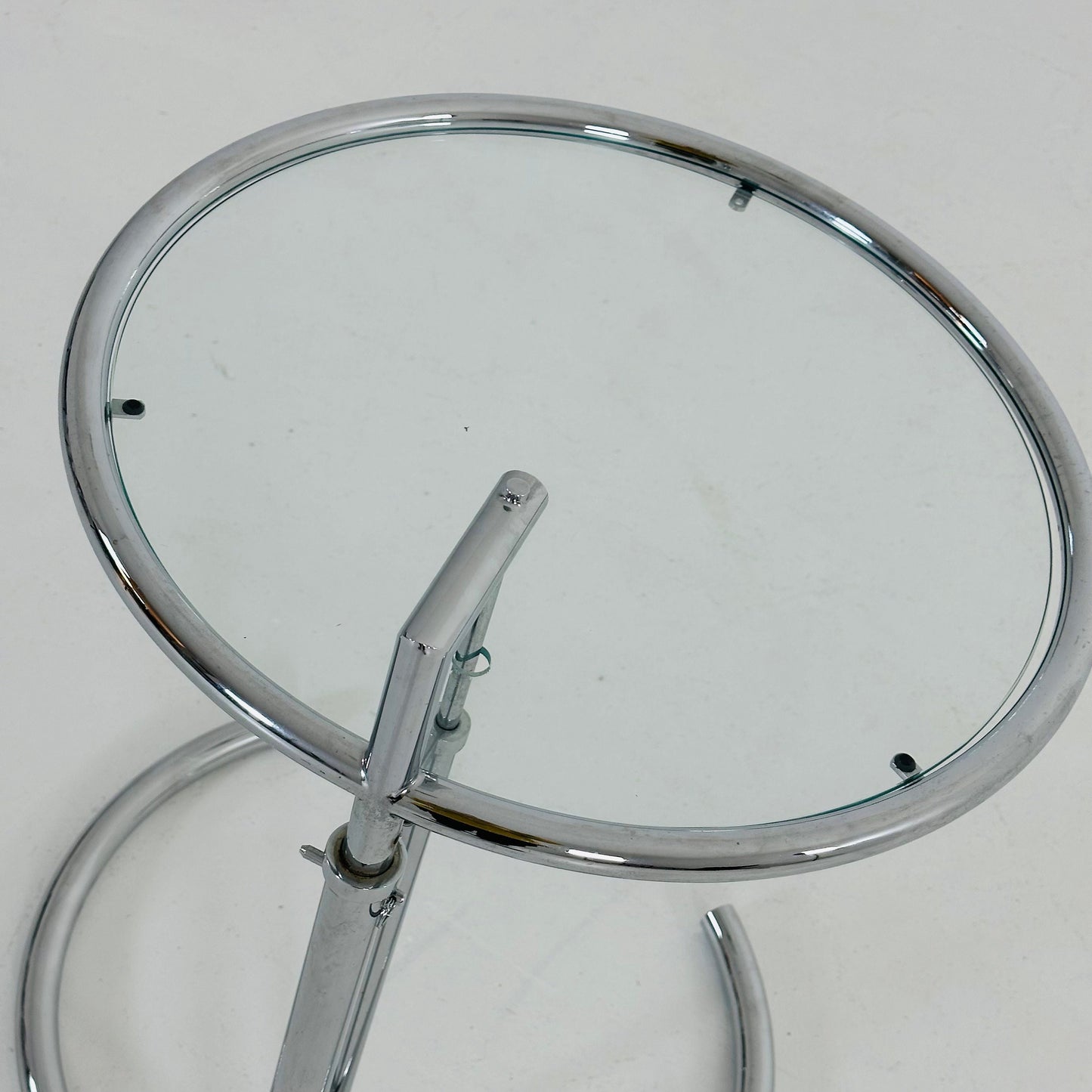 Mid century Vintage style of the Adjustable Table E 1027 by Eileen Gray Italy 1990s