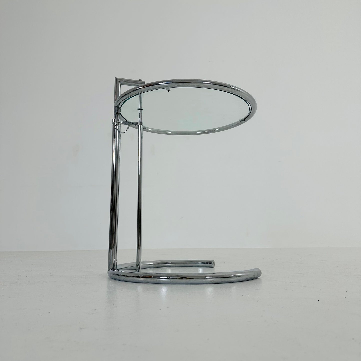 Mid century Vintage style of the Adjustable Table E 1027 by Eileen Gray Italy 1990s