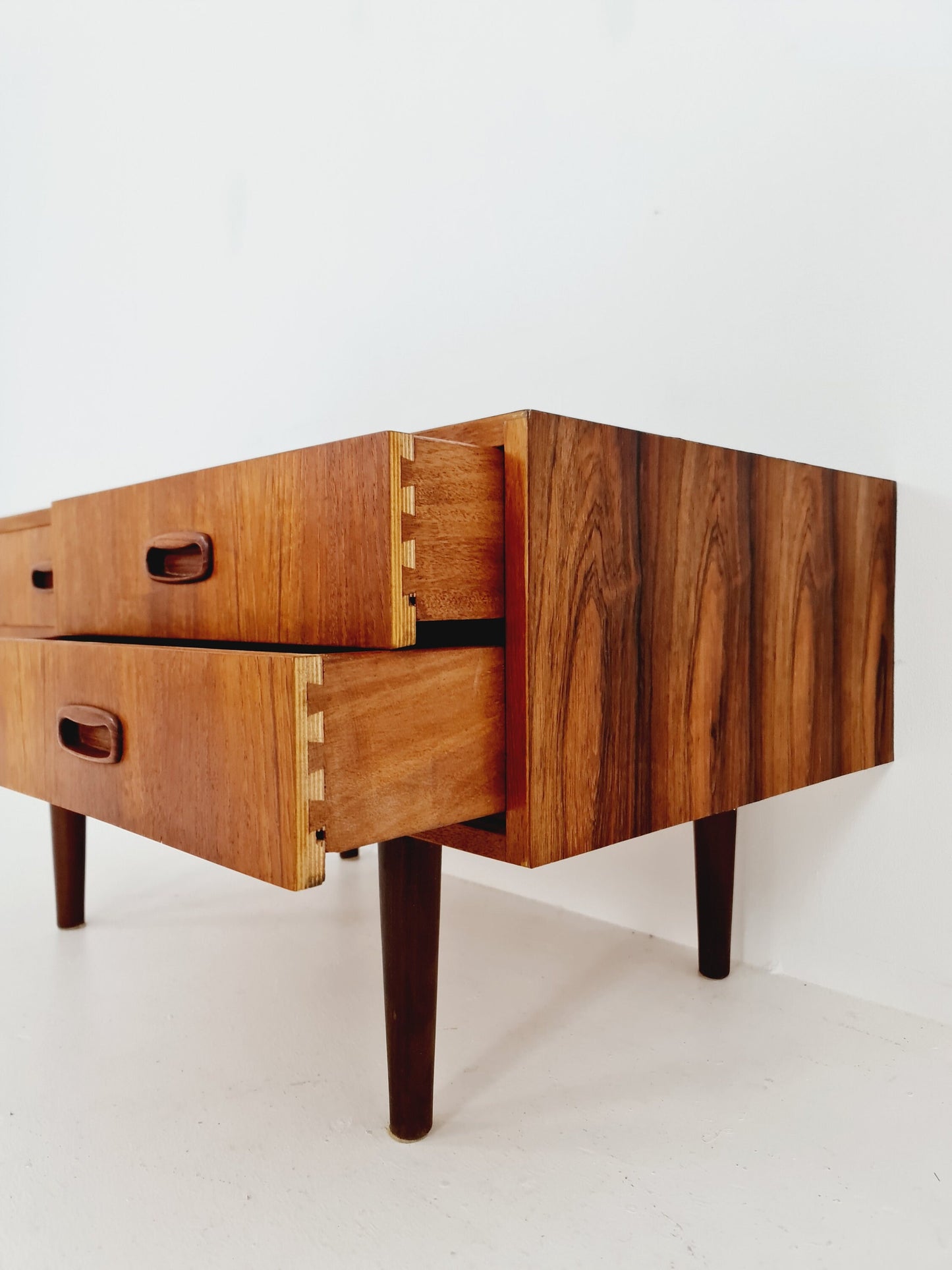 Rare Mid Century Modern Danish rosewood Sideboard with drawers, 1950s