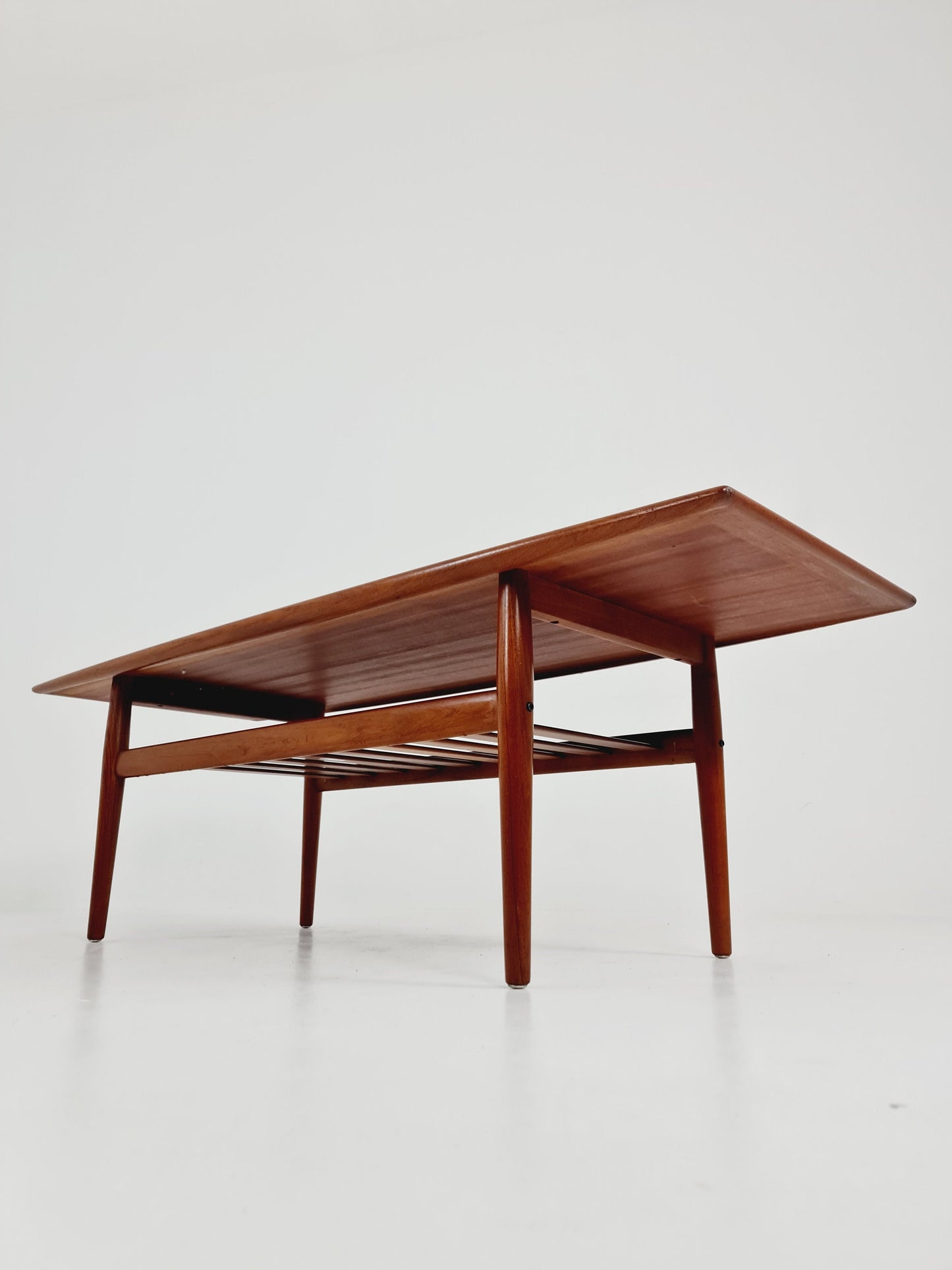 Danish Teak Coffee Table by Grete Jalk for Glostrup Møbelfabrik, 1960s
