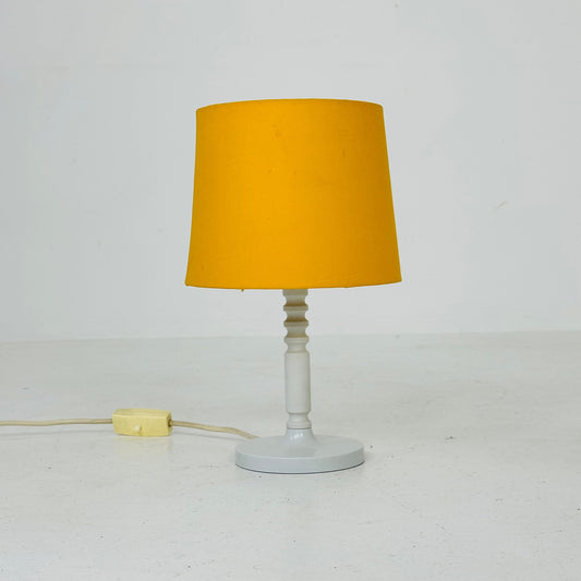 Space Age orange bedside table lamp 1980s