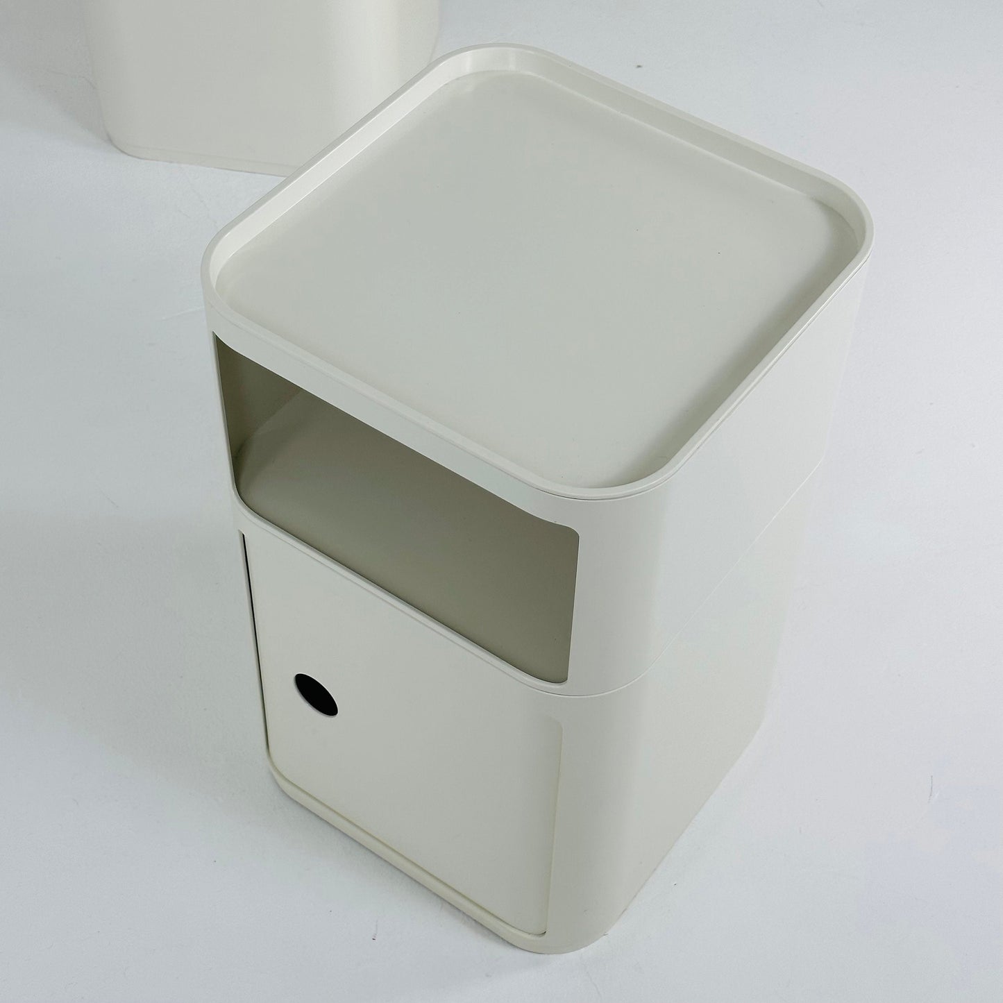 Off-White Modular Trolley by Anna Castelli for Kartell, Italy, 1960s
