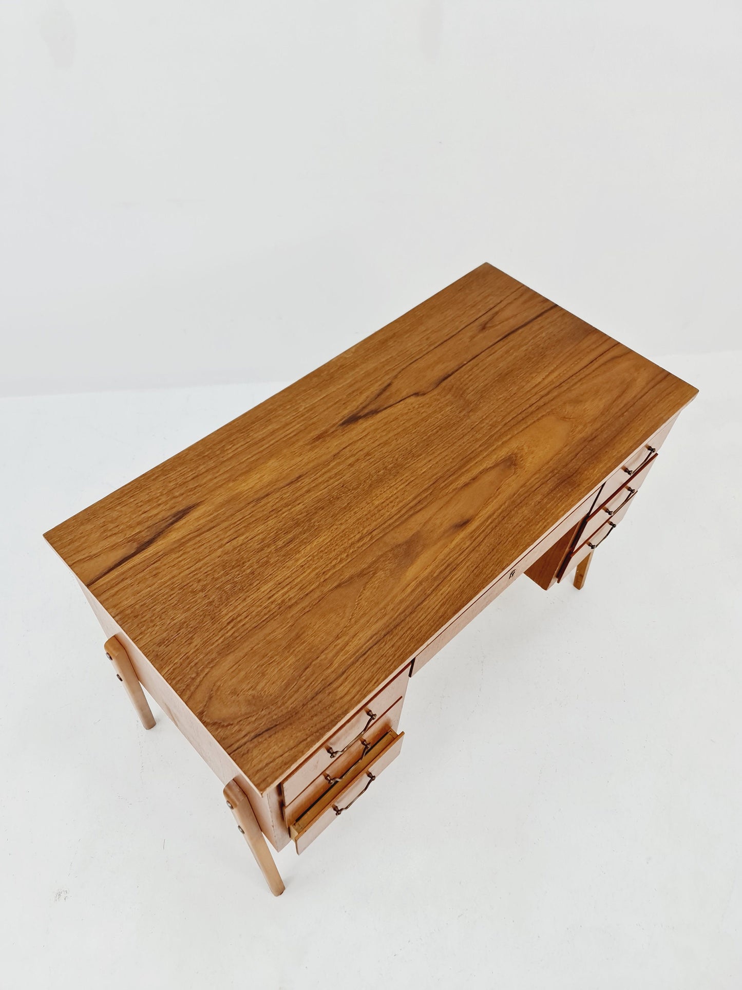 Midcentury danish Scandinavian Desk in teak, 1960s