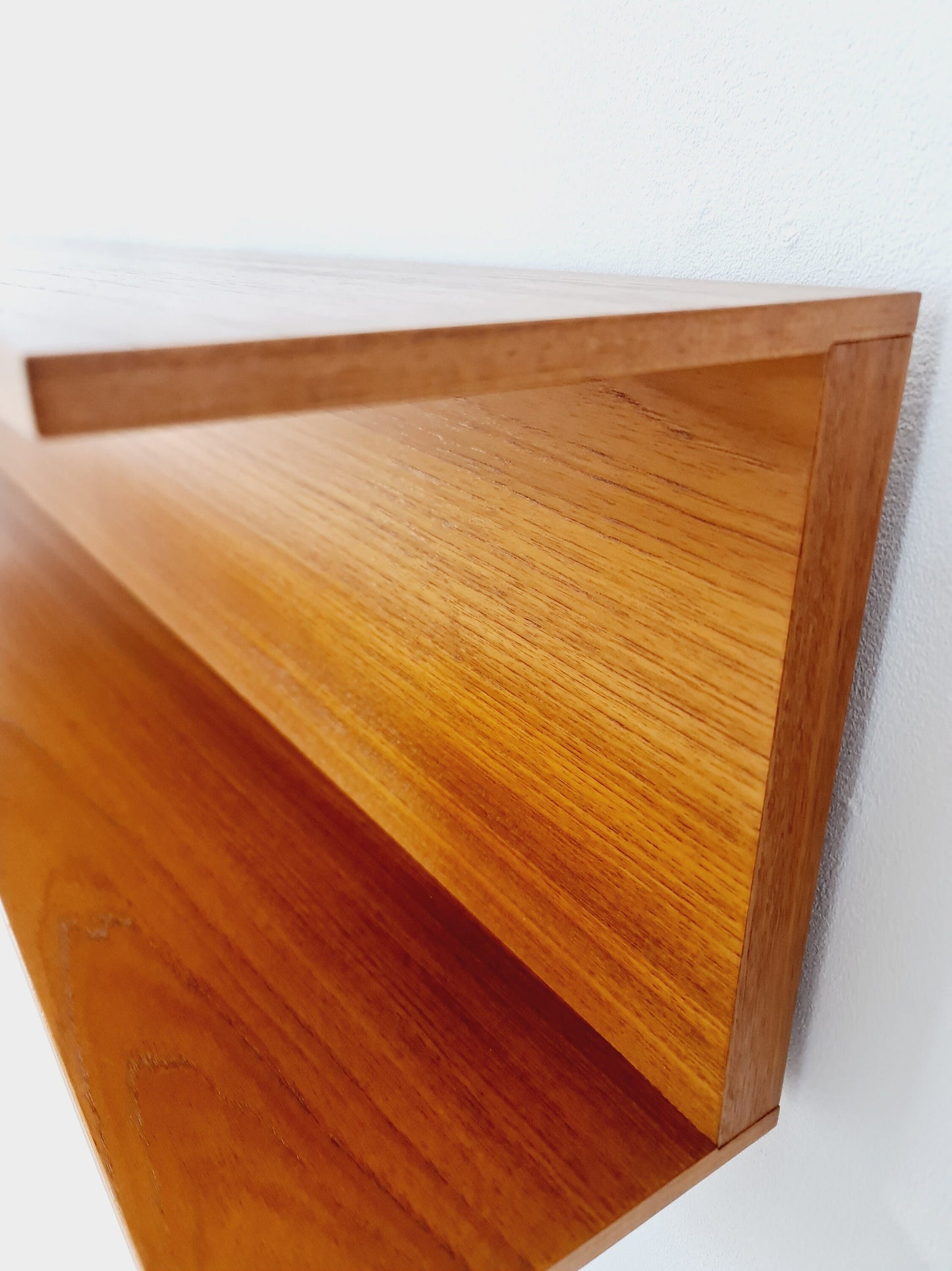 Long German Wilheilm Renz for Walter Renz hanging shelf, 1960s