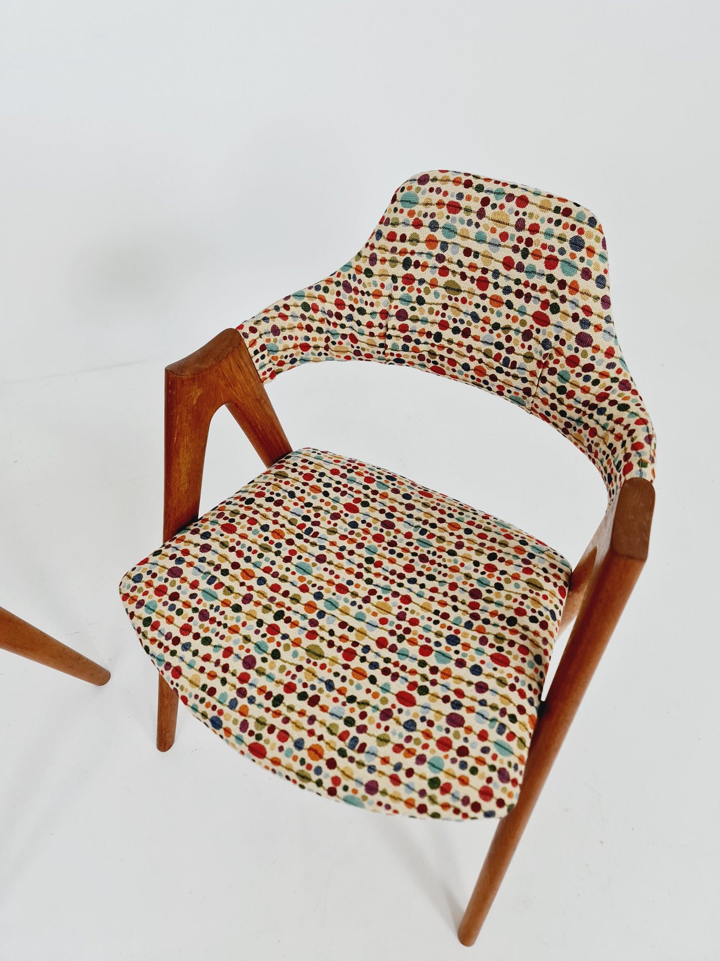 Mid Century Danish dining chairs by Kai Kristiansen for Schou Andersen Model 170 - 1960s, set of 2