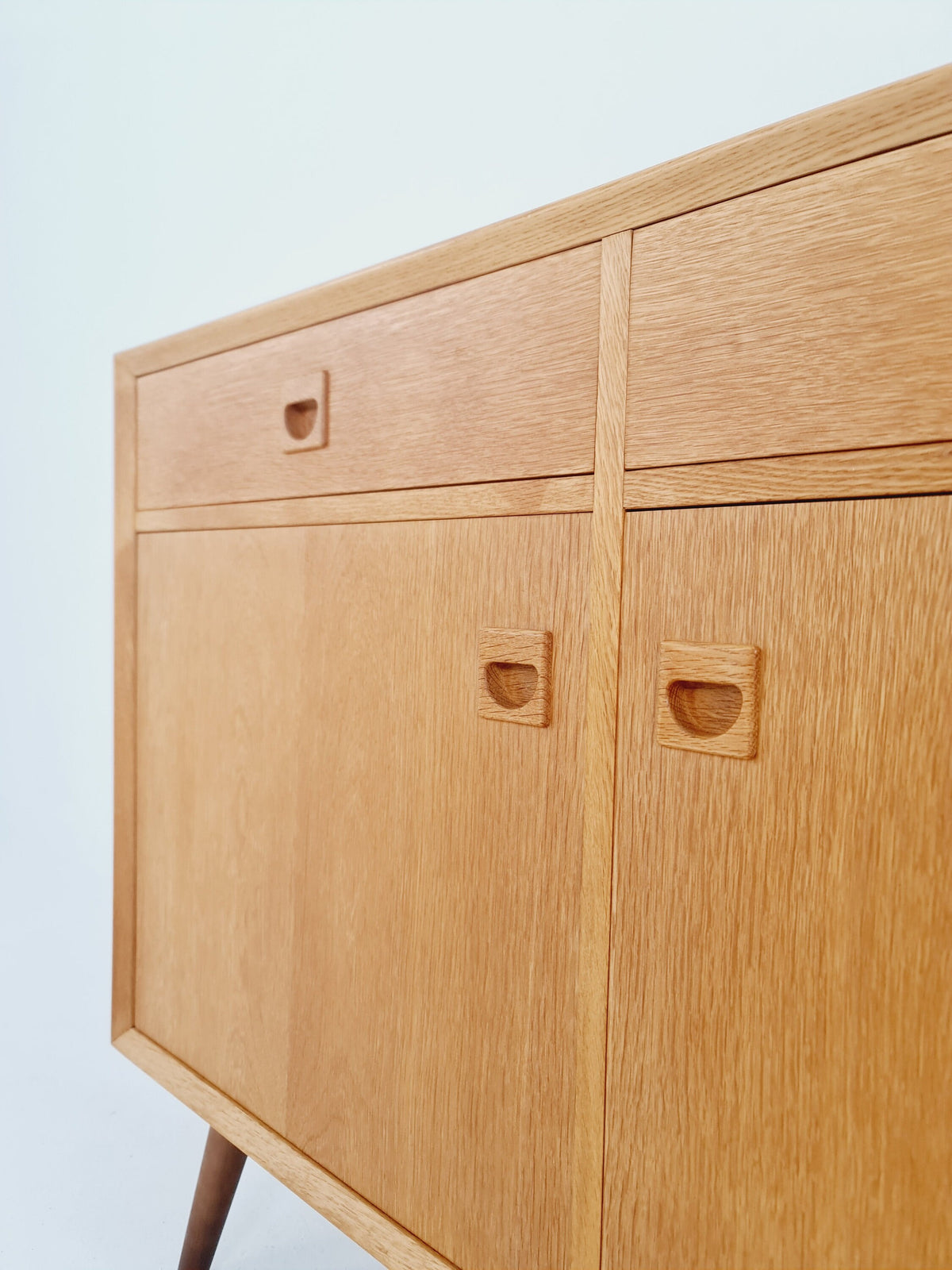 Mid century Danish oak Sideboard by Brouer 1960s