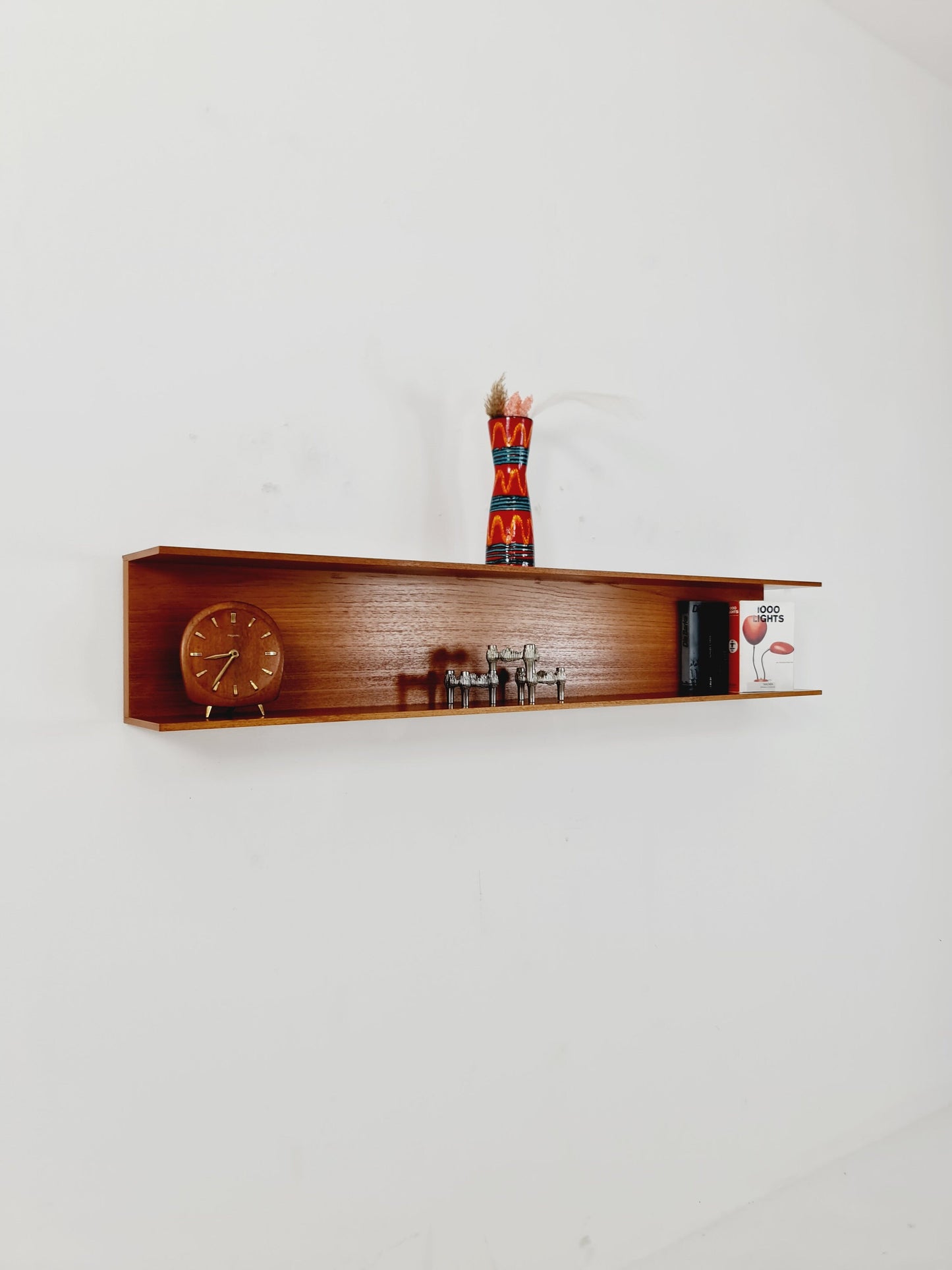 Long German Wilheilm Renz for Walter Renz hanging shelf, 1960s