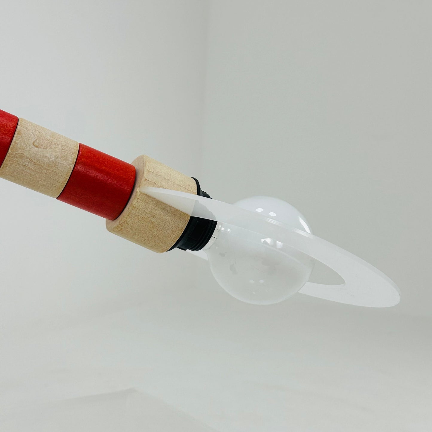 Postmodern colorful HABA table lamp, Germany 1979s by Habermaaß GmbH