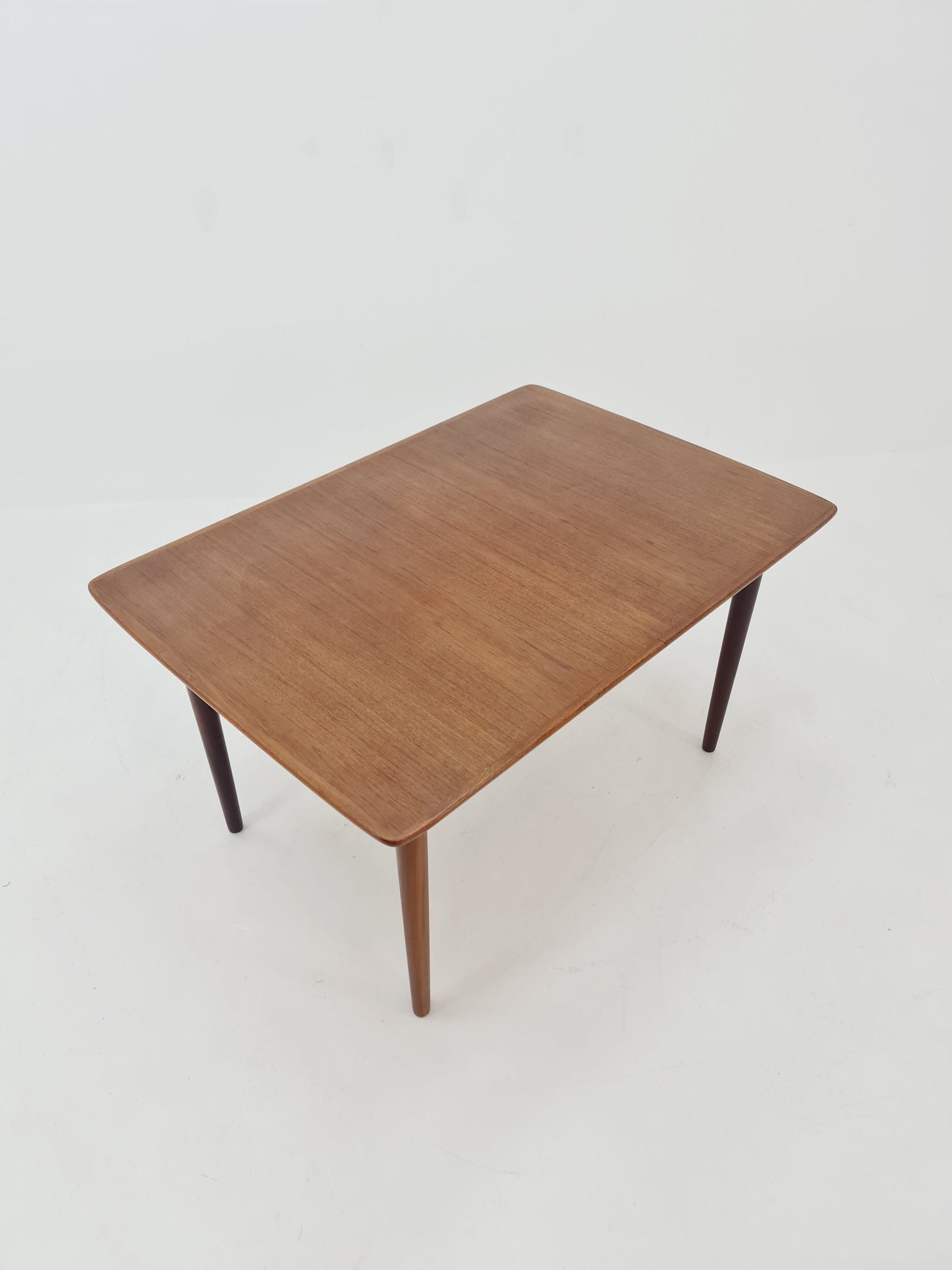 MId Century Large teak Dining Table By Gustav Bahus , Norway , 1960s
