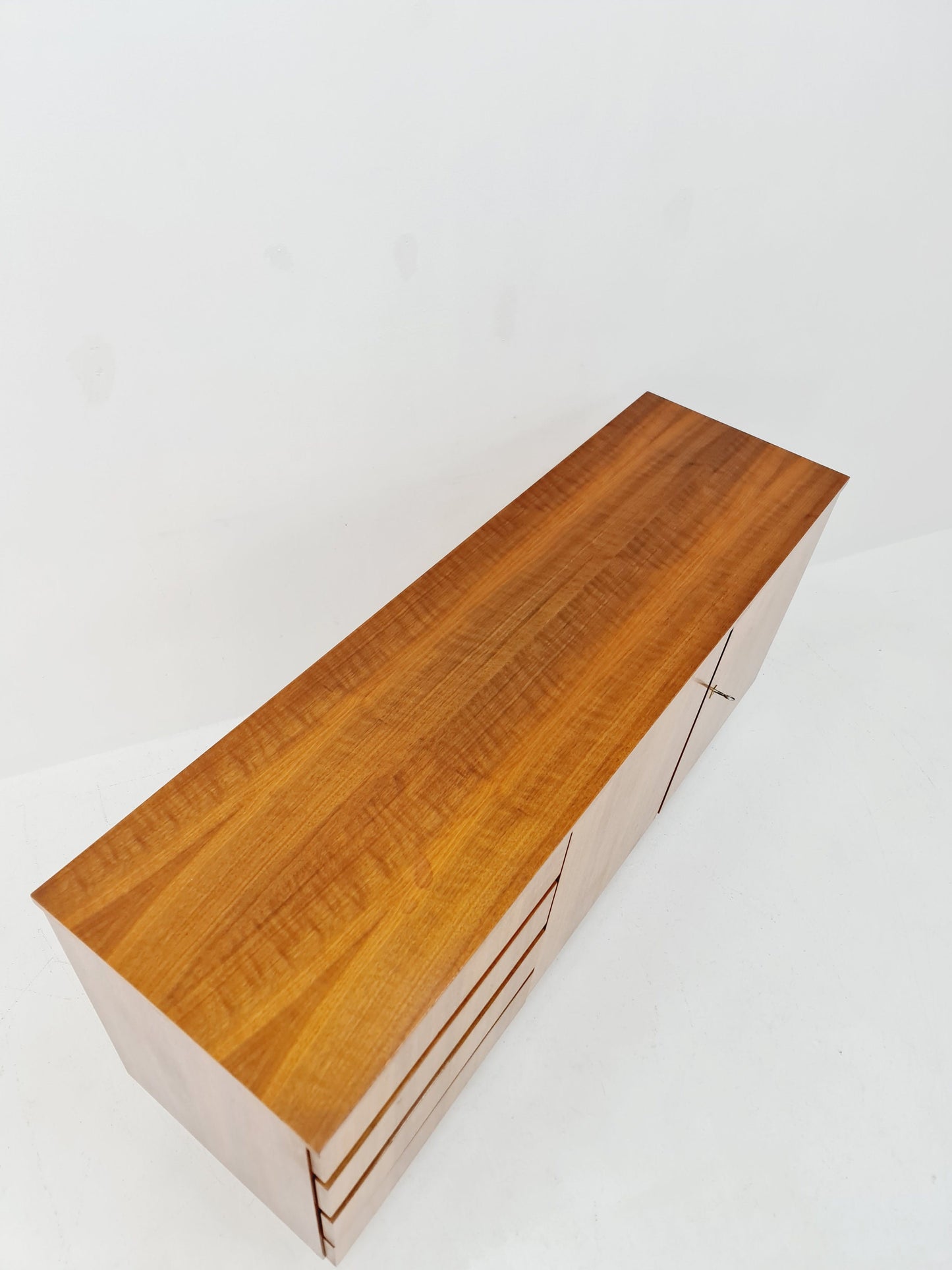 Mid Century Modern German walnut sideboard, 1960s
