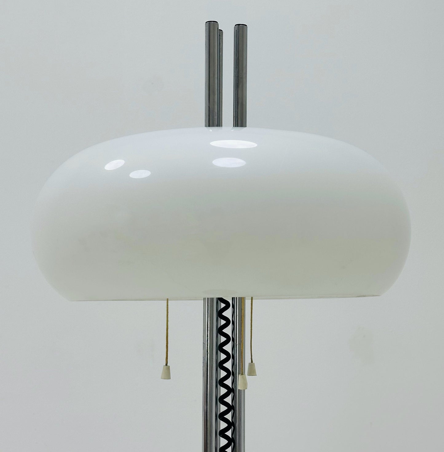 Space age adjustable floor lamp Harvey Guzzini ,1970s