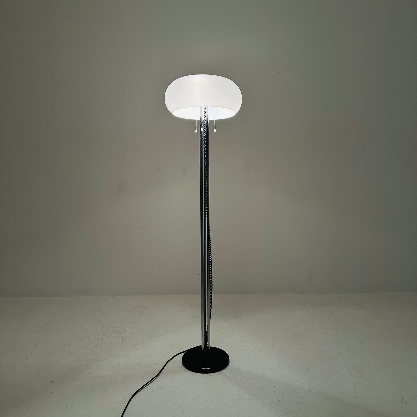 Space age adjustable floor lamp Harvey Guzzini ,1970s