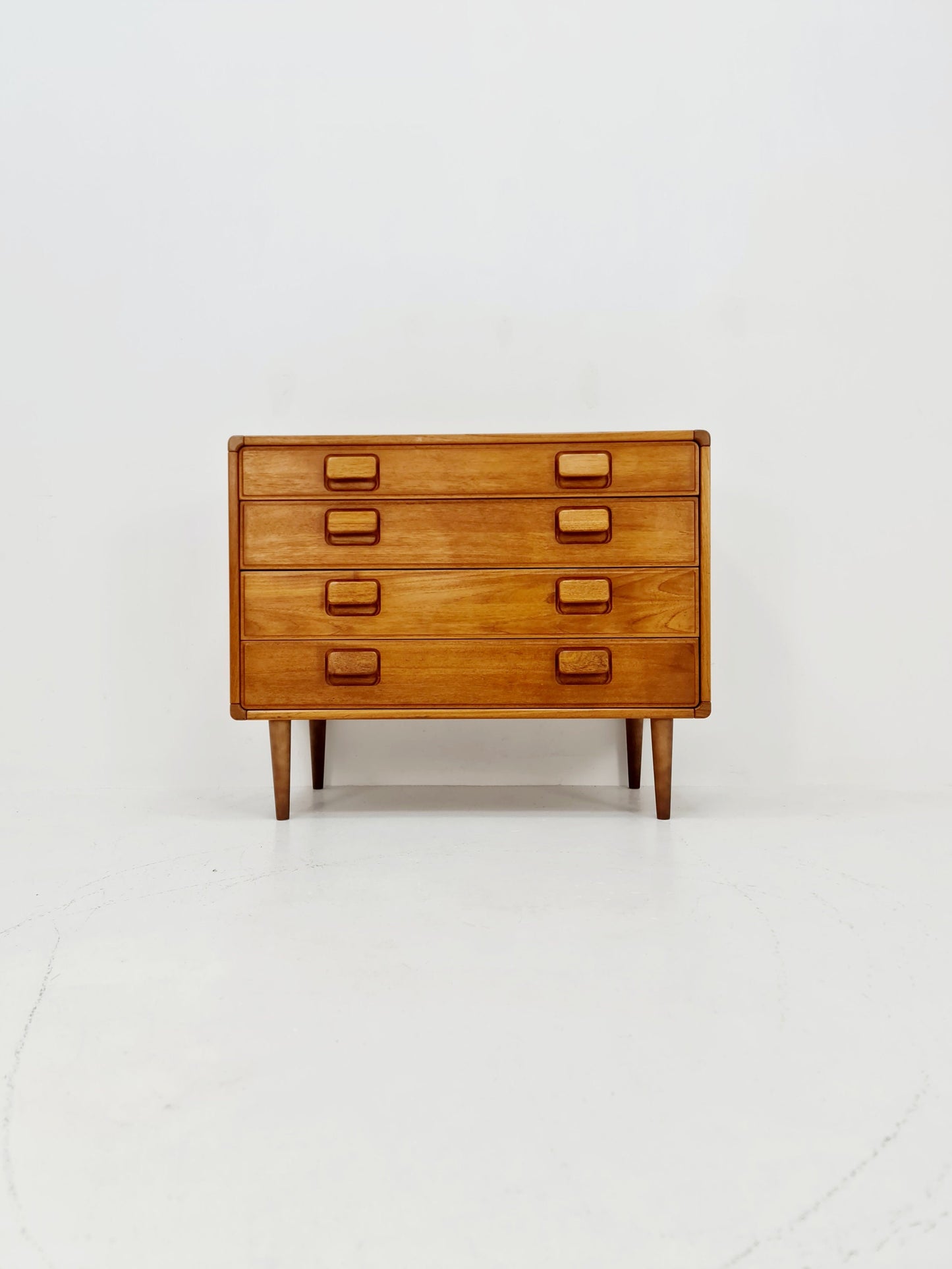 Mid century Danish Solid teak Sideboard / chest of drawers by Cado 1960s