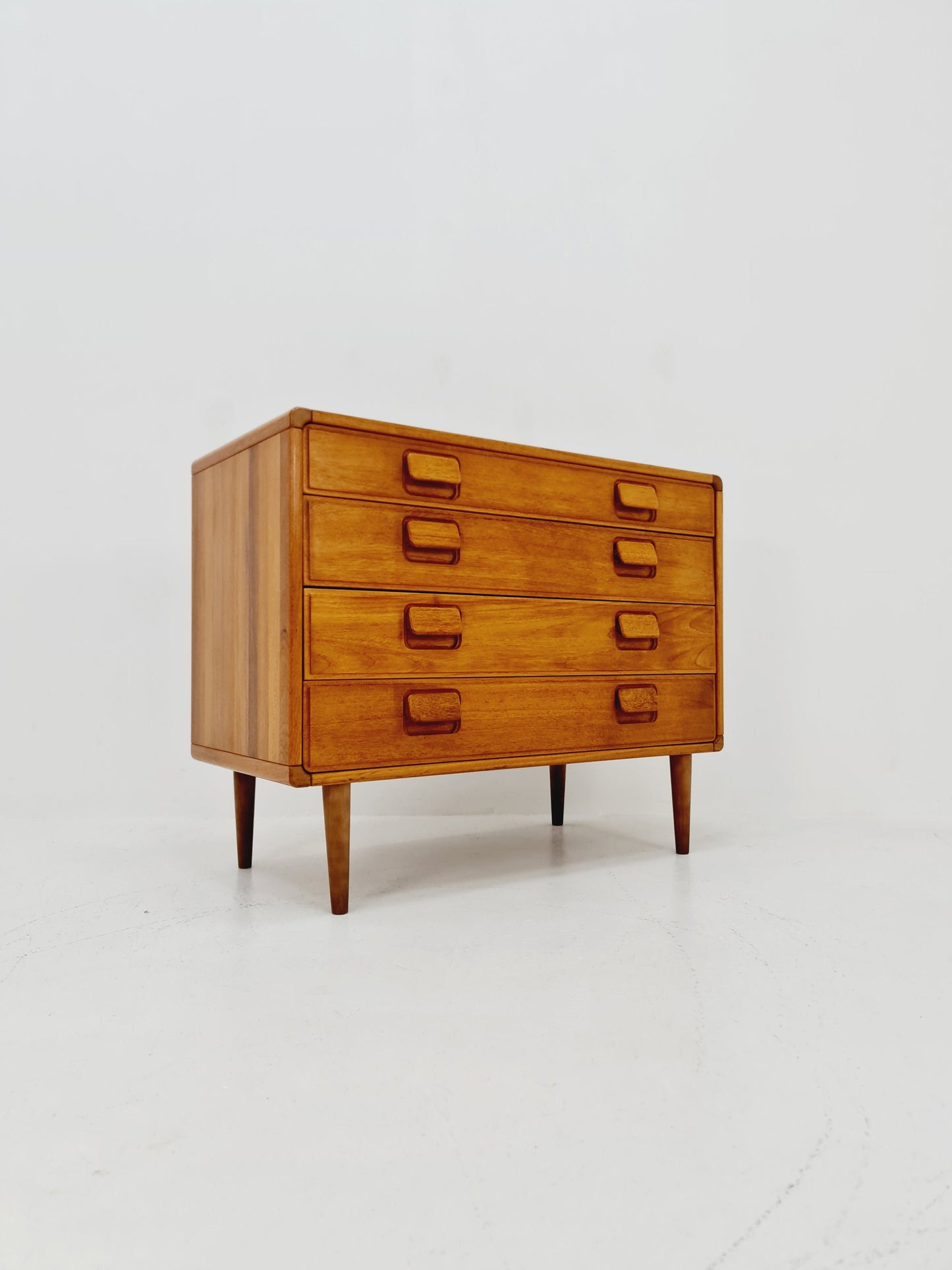 Mid century Danish Solid teak Sideboard / chest of drawers by Cado 1960s