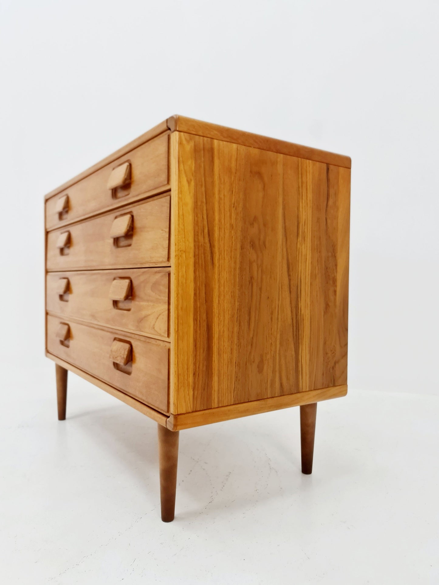 Mid century Danish Solid teak Sideboard / chest of drawers by Cado 1960s