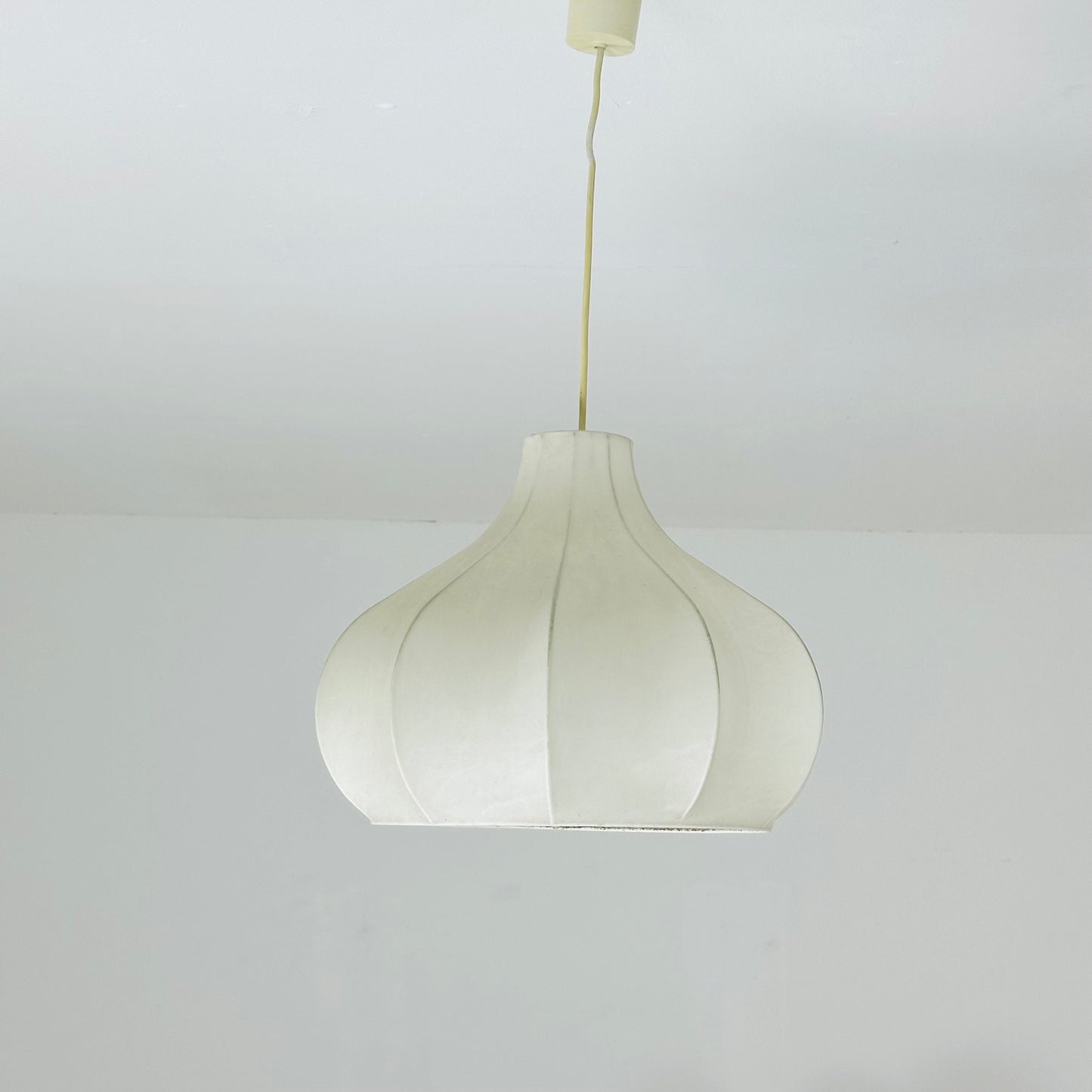 Mid-Century Modern Flower Shape Cocoon Pendant Light by Achille Castiglioni, Italy, 1960s