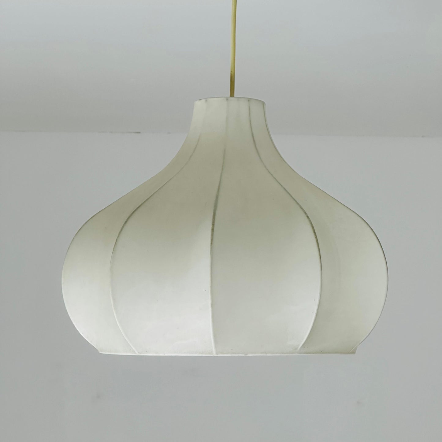 Mid-Century Modern Flower Shape Cocoon Pendant Light by Achille Castiglioni, Italy, 1960s