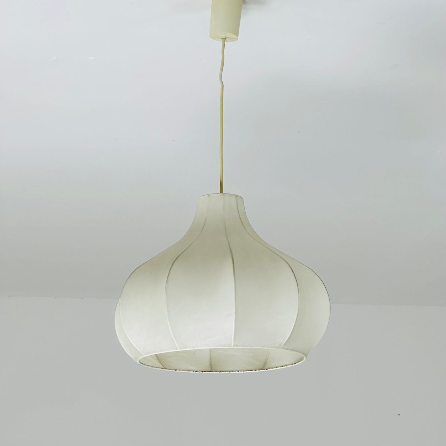 Mid-Century Modern Flower Shape Cocoon Pendant Light by Achille Castiglioni, Italy, 1960s