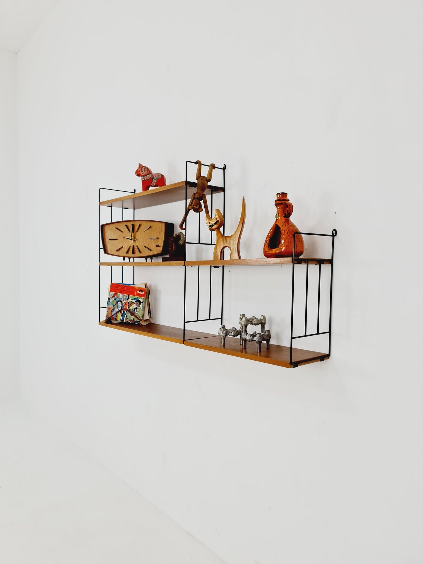 String shelf-system by WHB German Teak , 1950s