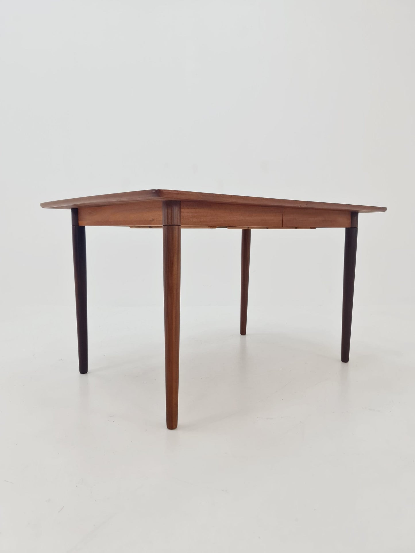 MId Century Large teak Dining Table By Gustav Bahus , Norway , 1960s