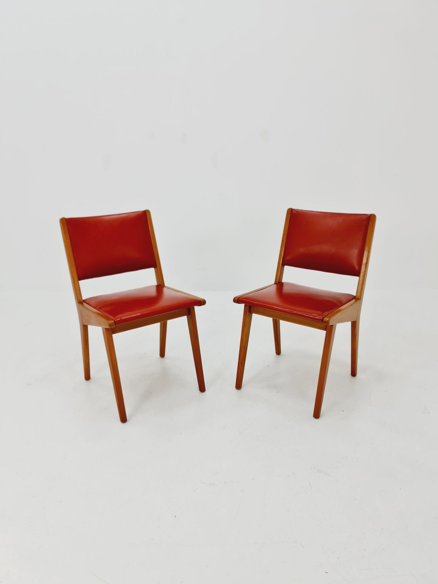 Vintage German dining charis by Jens Risom For Knoll Model Vostra 666 , 1960s, set of 2