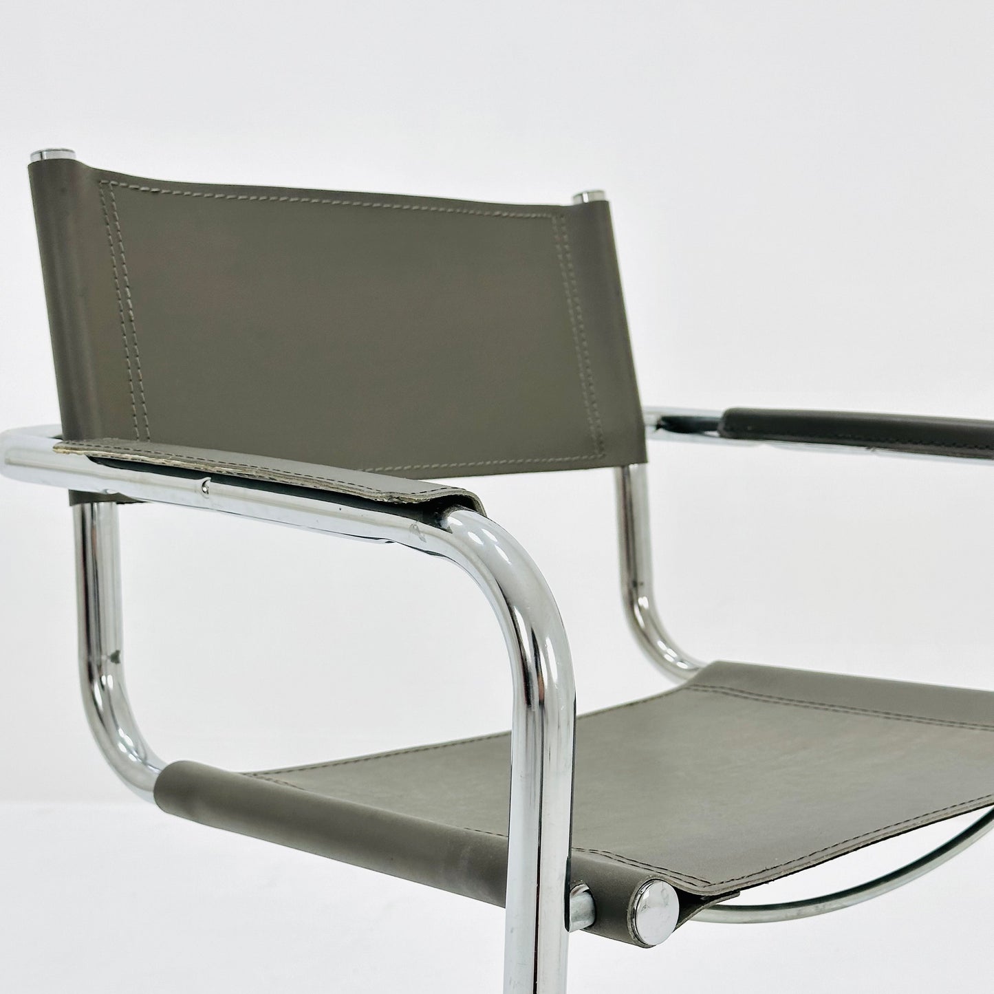 1 of 2 Model Studi chair by Mart Stam & Marcel Breuer 1970s