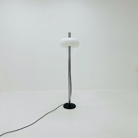 Space age adjustable floor lamp Harvey Guzzini ,1970s