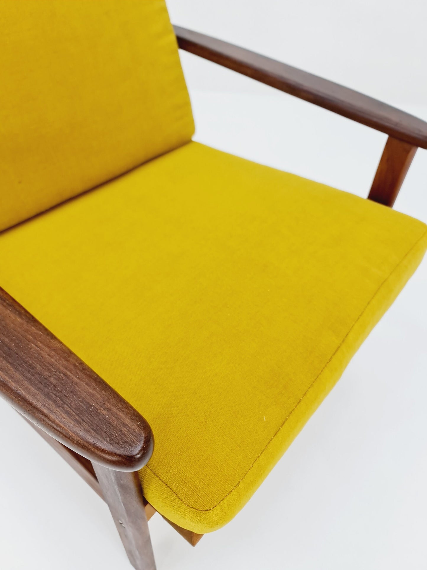 Mid-century German Teak lounge armchair, 1960s