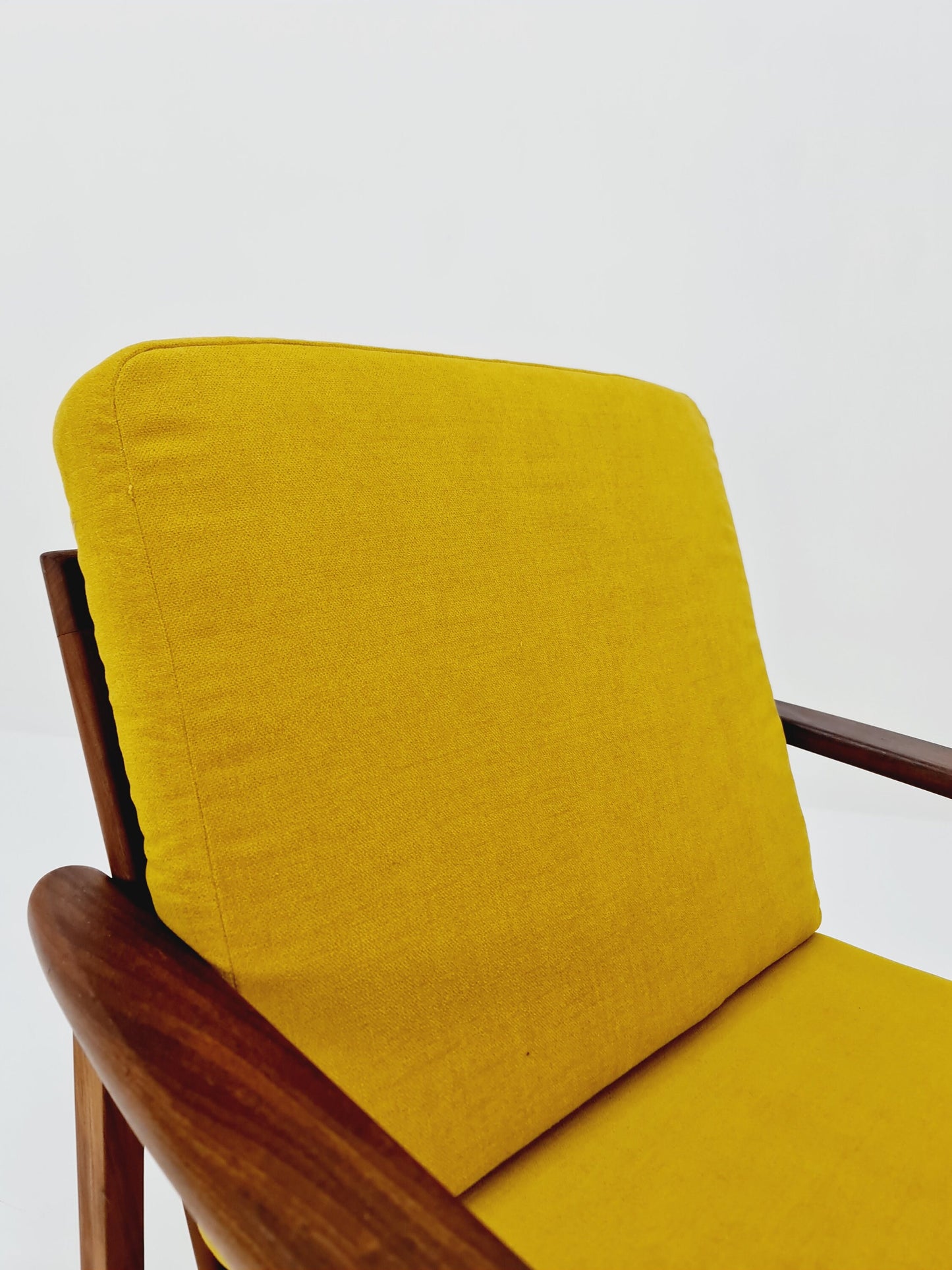 Mid-century German Teak lounge armchair, 1960s