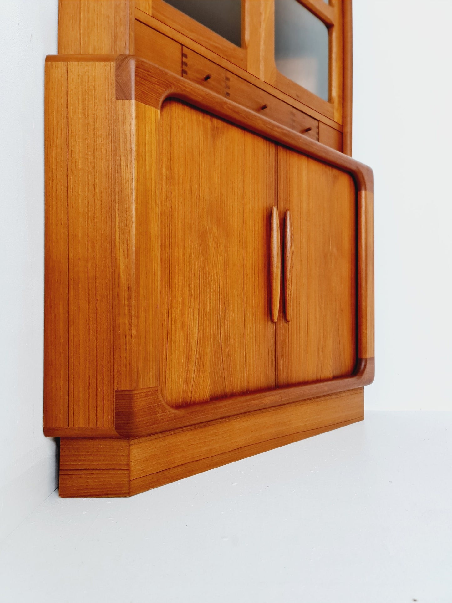 Mid Century Modern danish corner cabinet teak By Dyrlund , 1960s