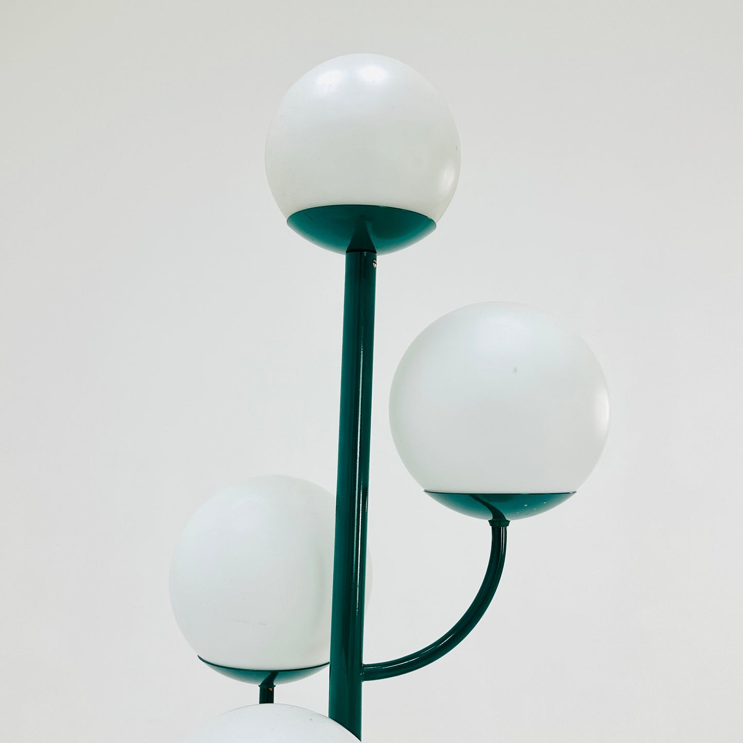 Mid century iconic 9-light floor lamp from Kaiser Leuchten,Germany 1970s
