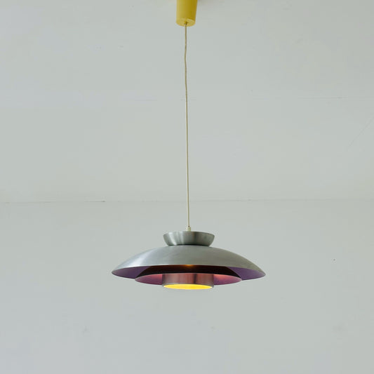 Scandinavian Danish Pendant Lamp by Kurt Wiborg for Jeka, 1970s
