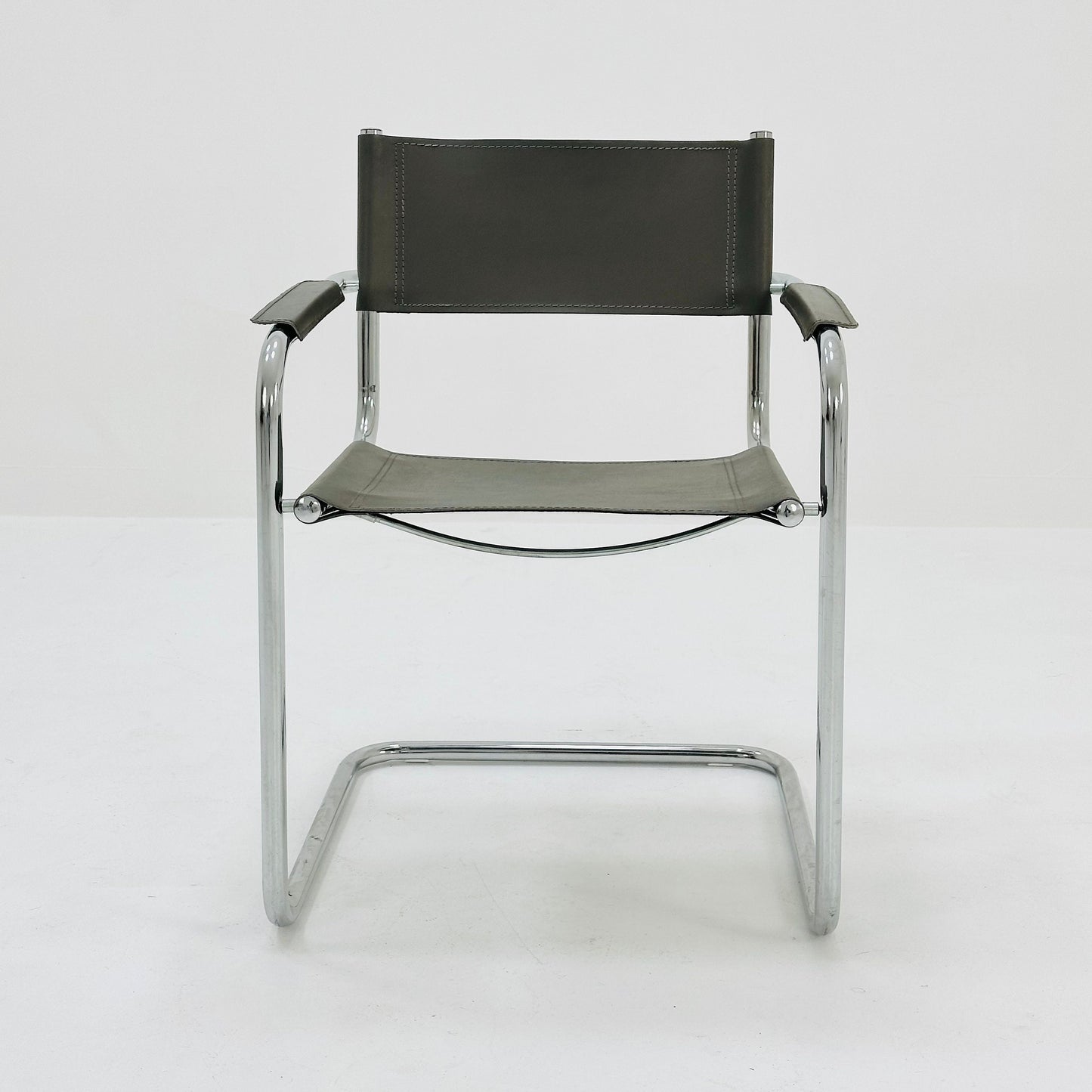 1 of 2 Model Studi chair by Mart Stam & Marcel Breuer 1970s