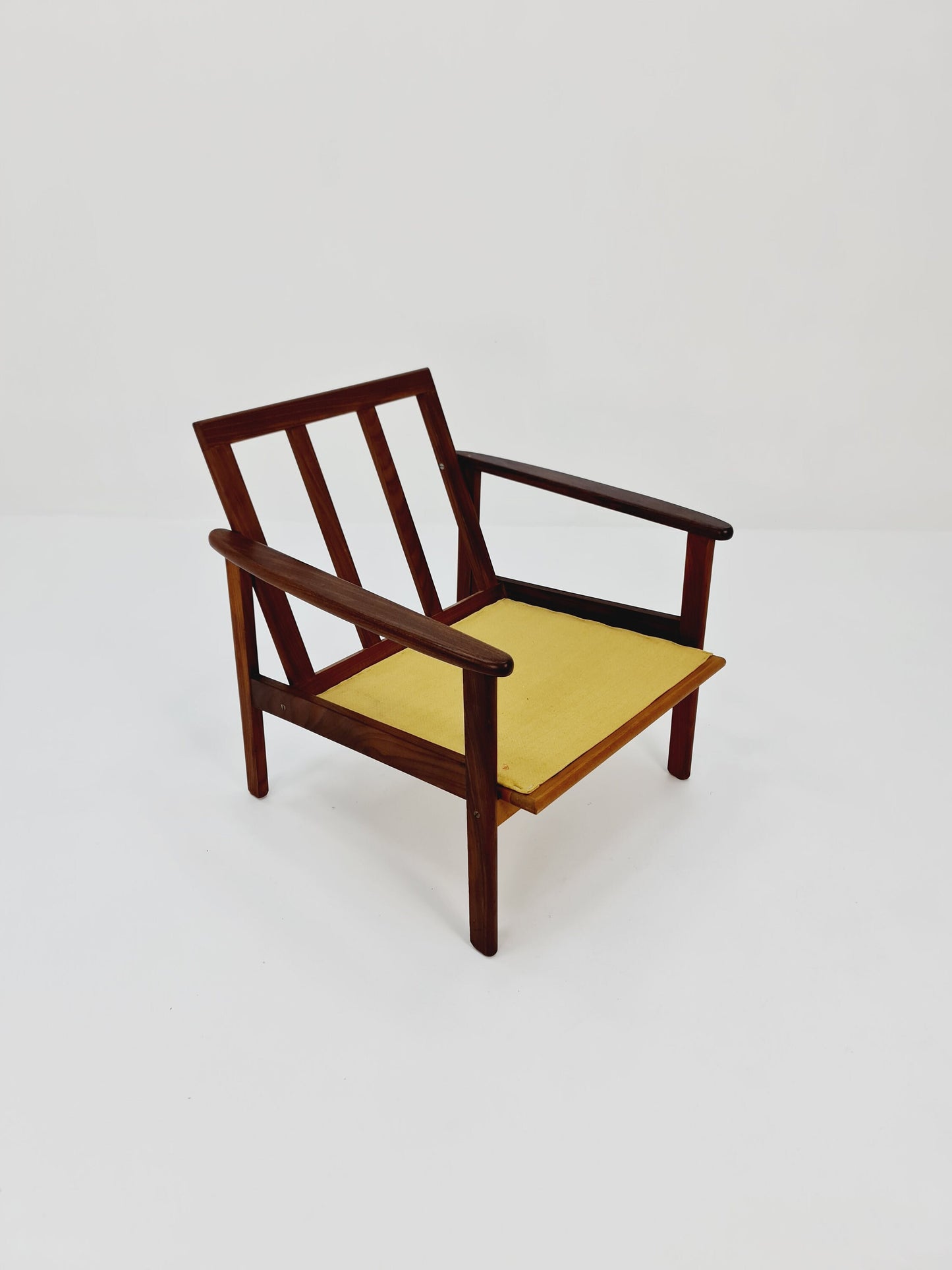 Mid-century German Teak lounge armchair, 1960s