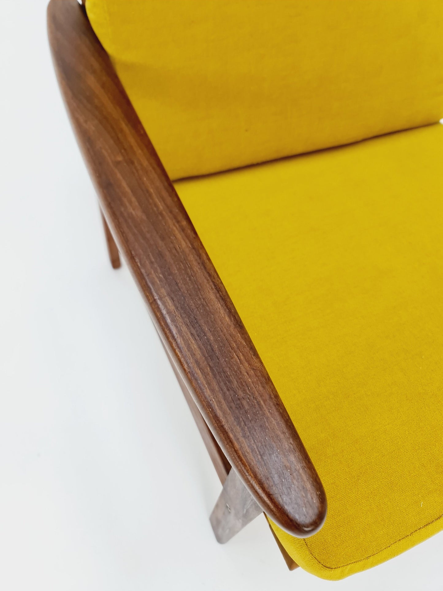 Mid-century German Teak lounge armchair, 1960s