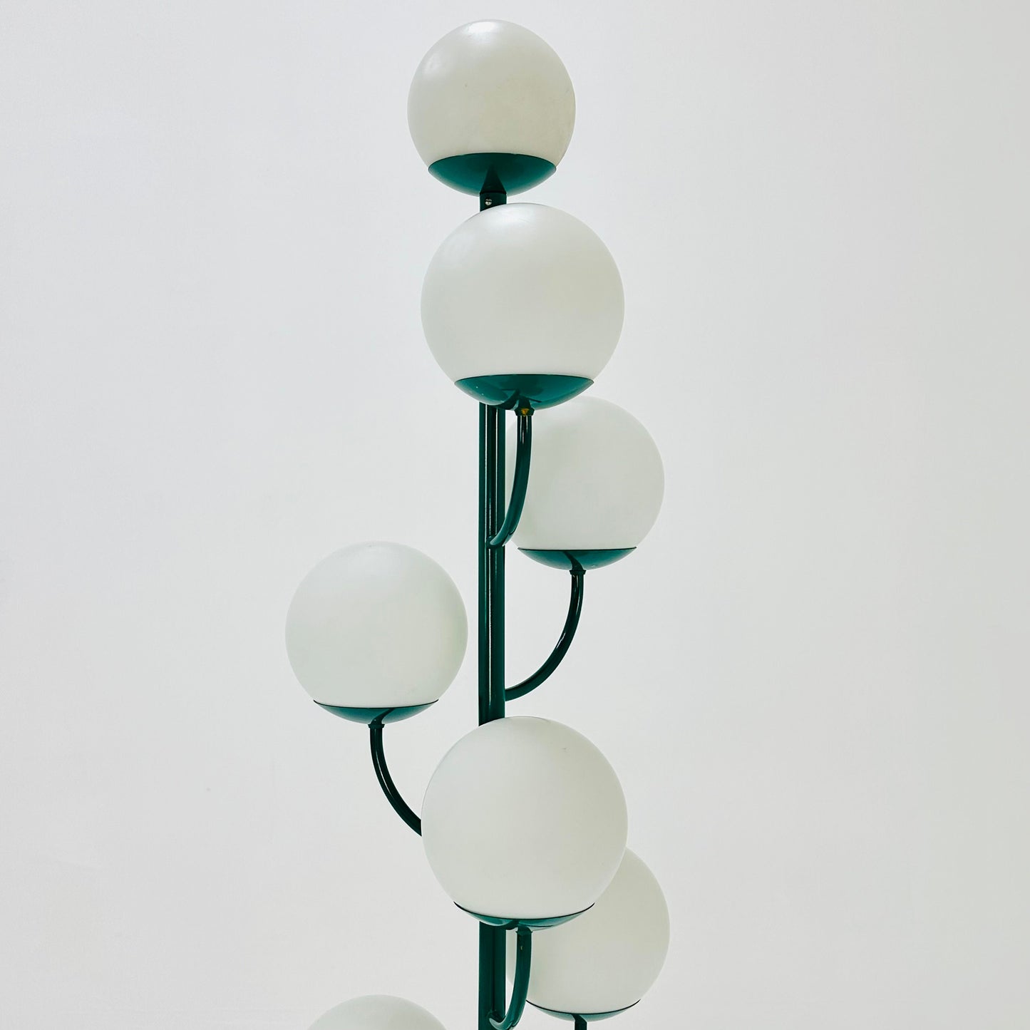 Mid century iconic 9-light floor lamp from Kaiser Leuchten,Germany 1970s
