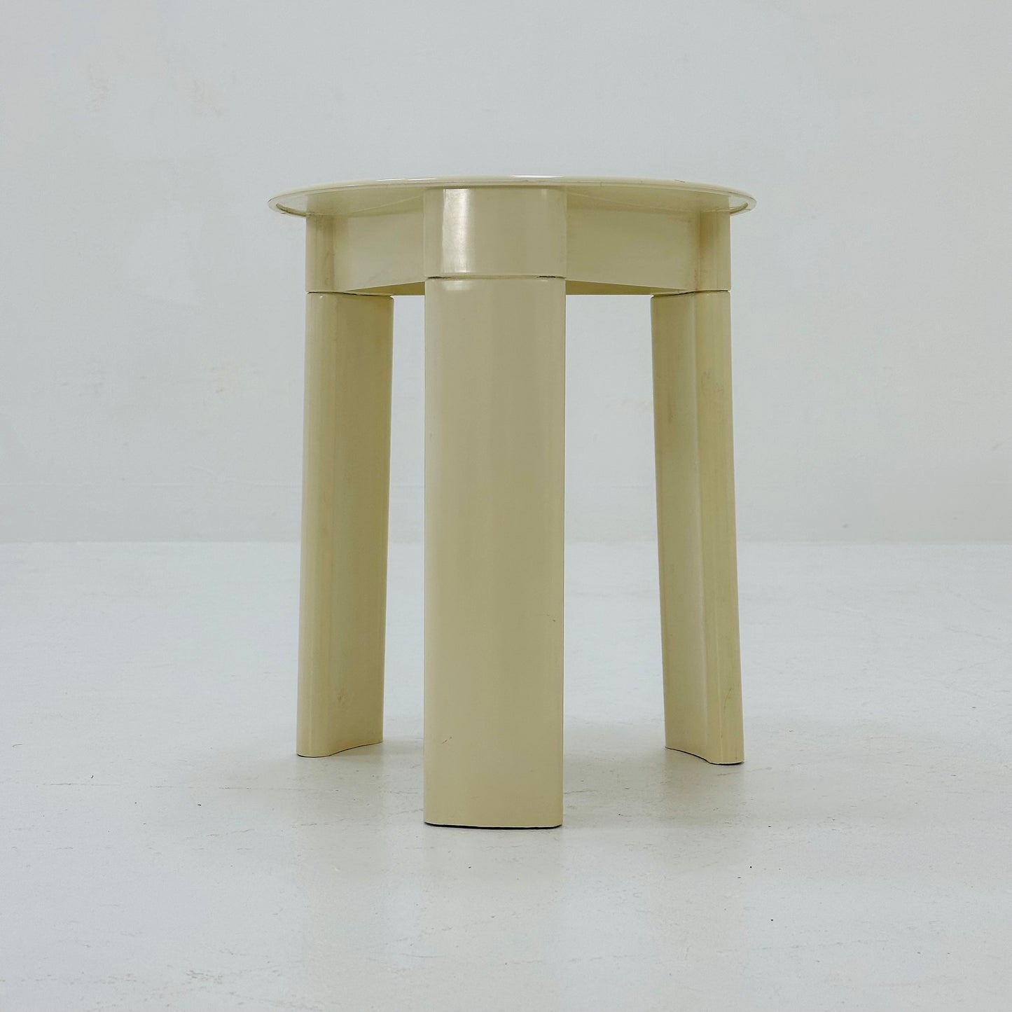 Space Age Trio side table/ Stool by Olaf Von Bohr for Gedy, 1970s Italy