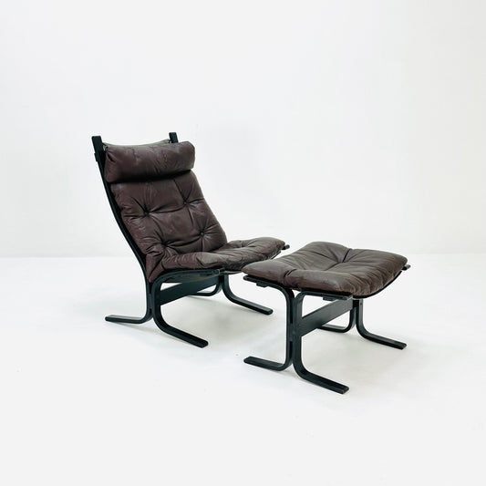 Mid century armchair “Siesta” by Ingmar Relling, Westnofa Furniture, Norway. 1960s