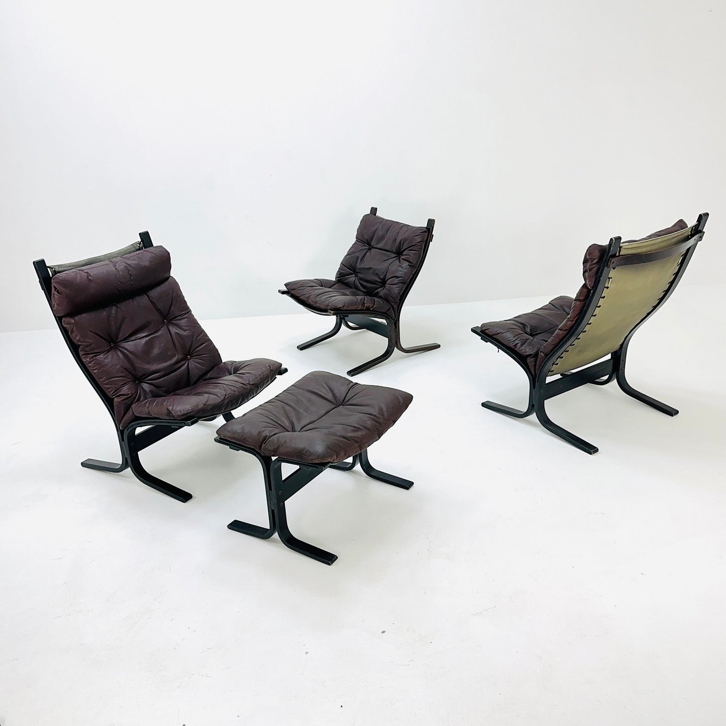Mid century armchair “Siesta” by Ingmar Relling, Westnofa Furniture, Norway. 1960s