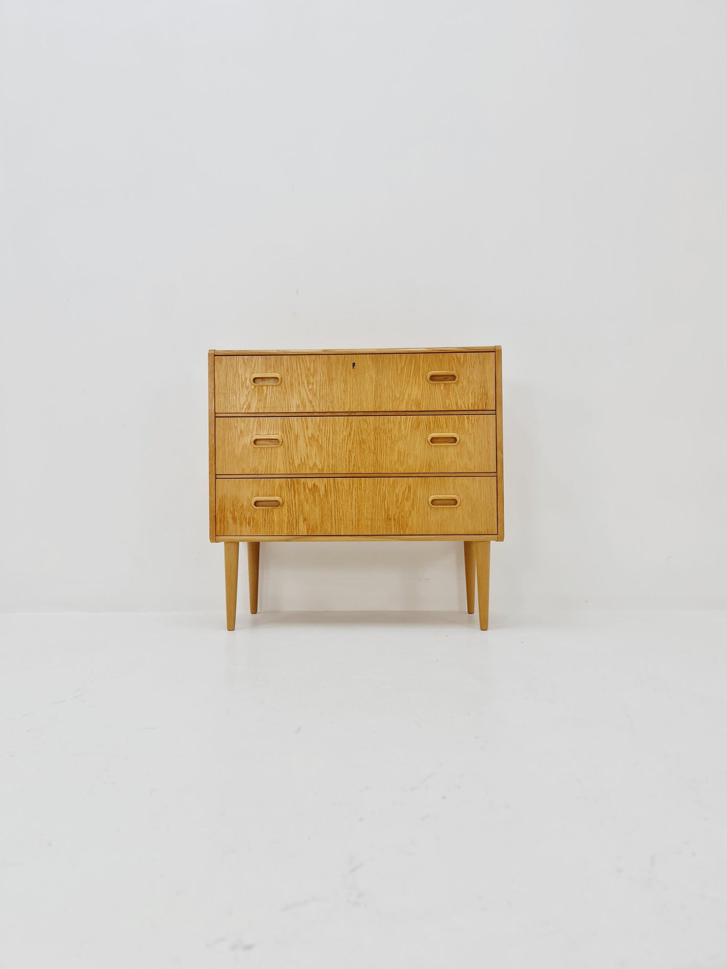Midcentury danish design chest of drawers / drawer dresser /3 drawers cabinet, 1960s