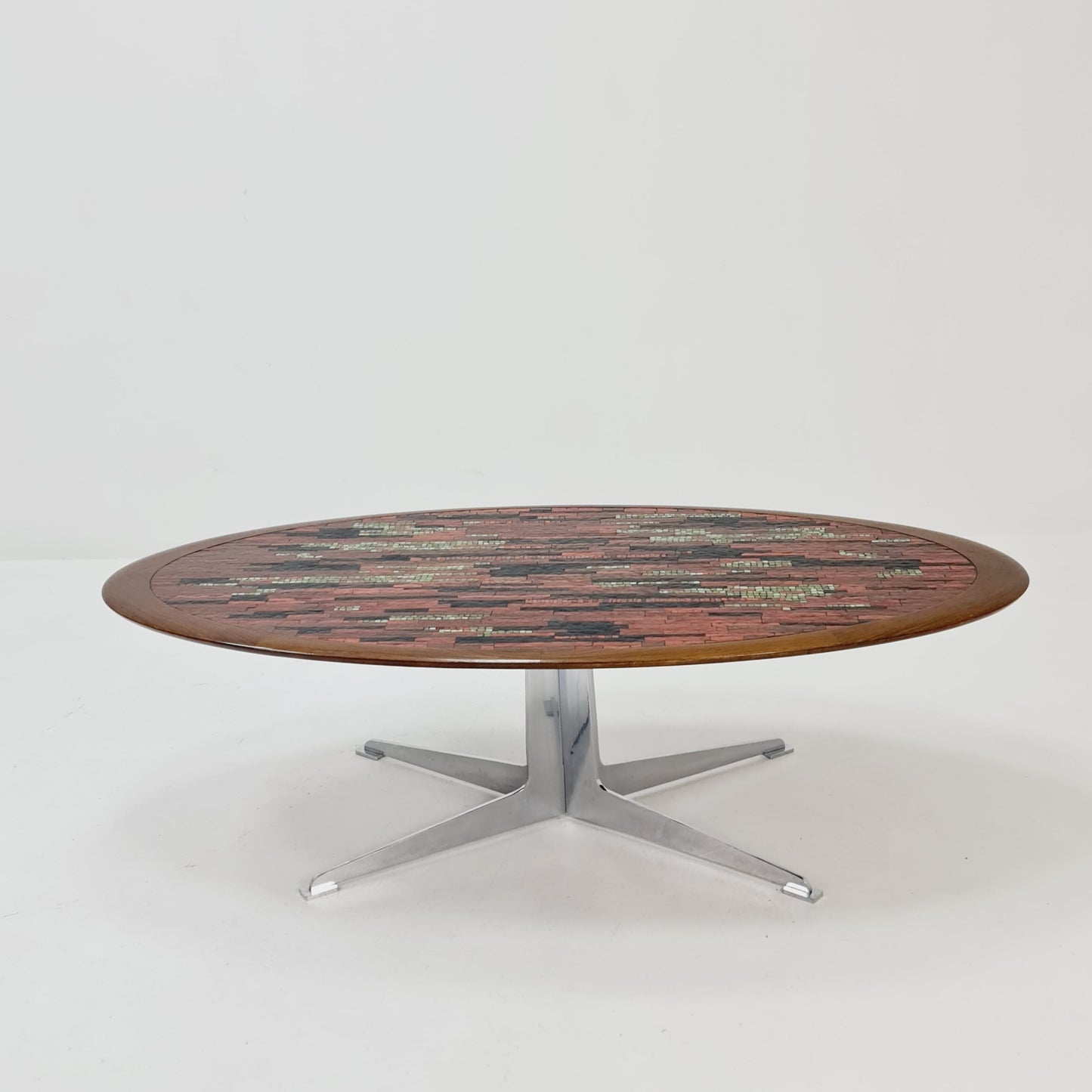 Rare vintage mosaic coffee table from the 60s, Berthold Müller