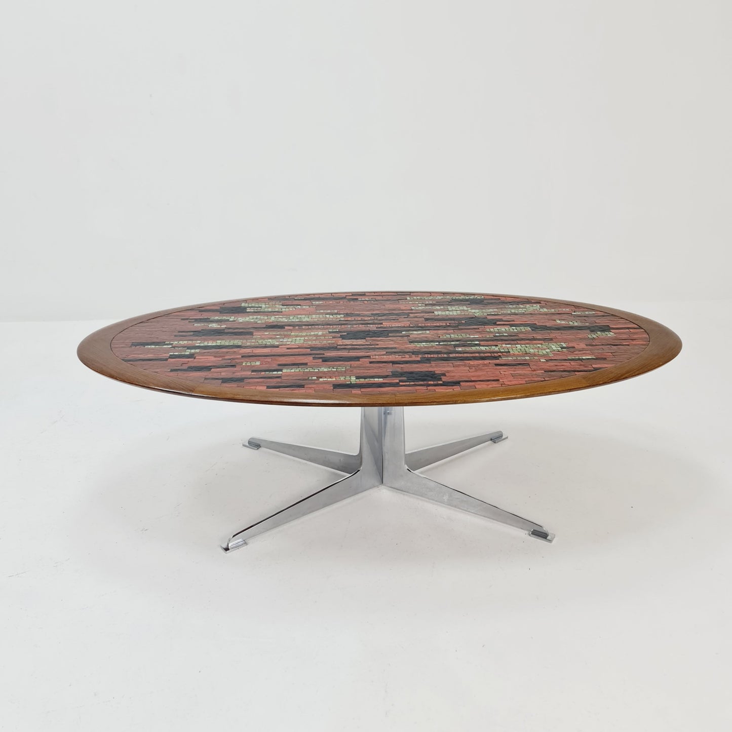 Rare vintage mosaic coffee table from the 60s, Berthold Müller