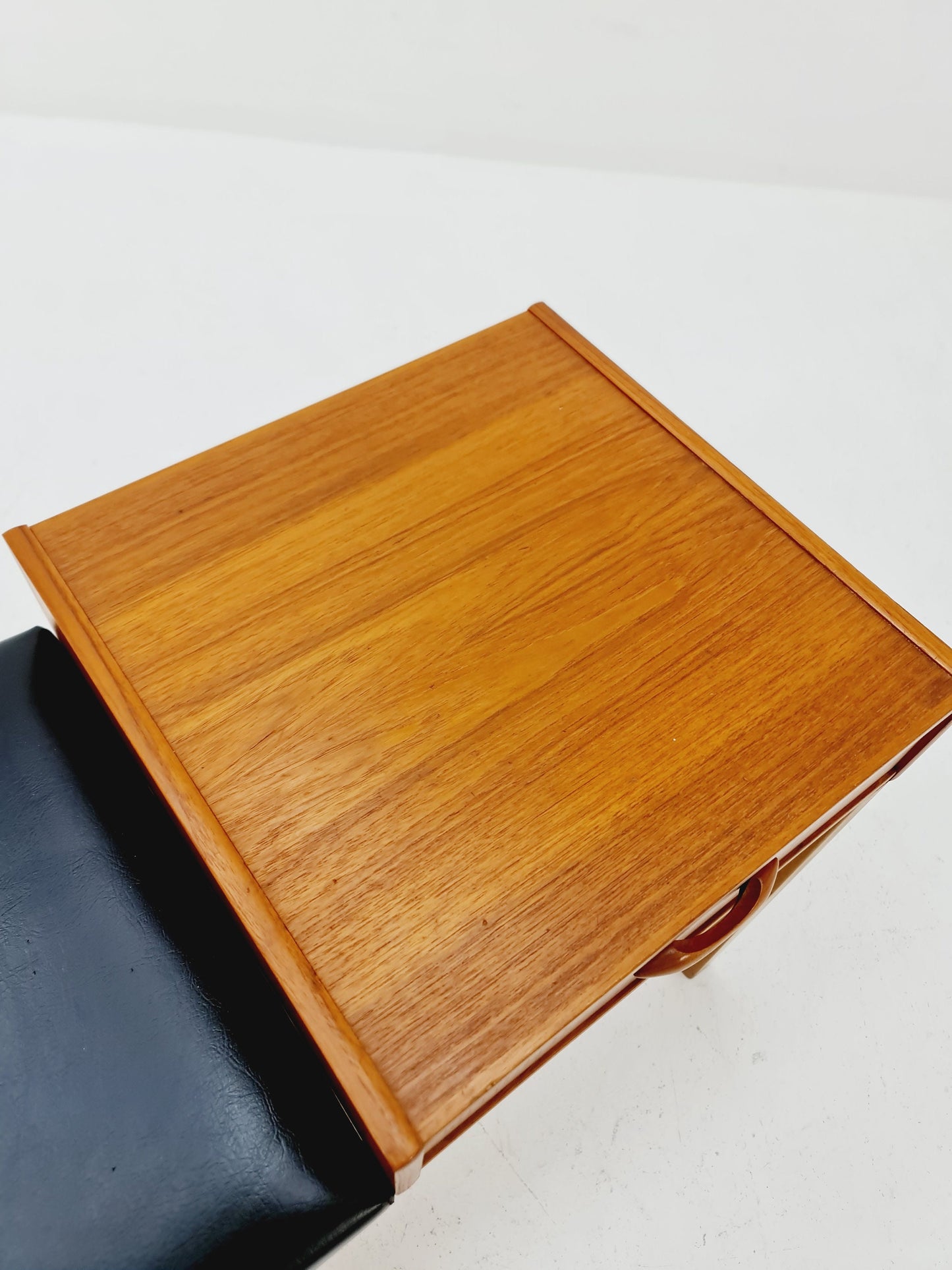 Danish teak telefon table/ hallway table By Jörgen Maahr/Otto Nielsen, 1960s