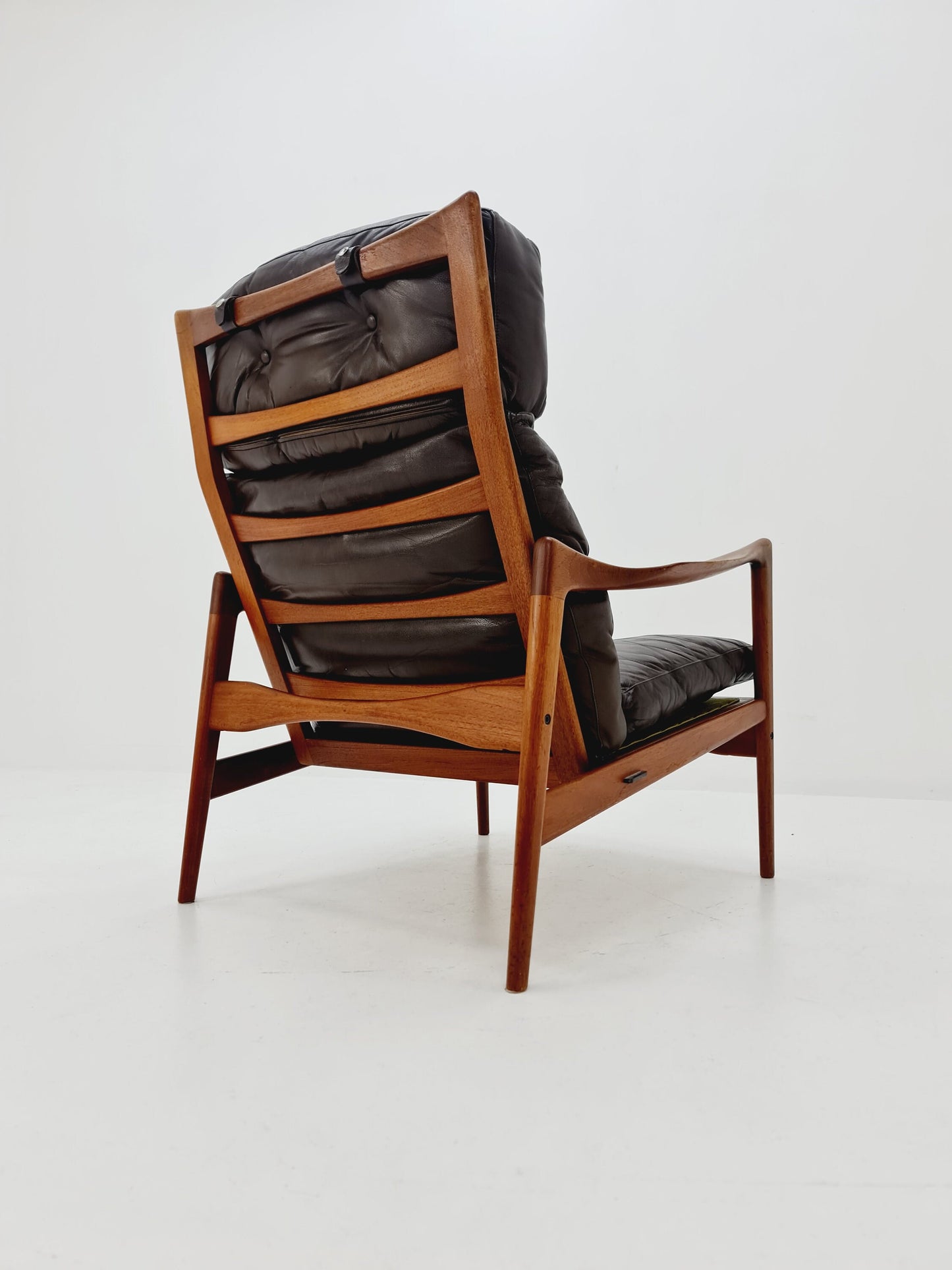 Mid-century Rare Danish Lounge chair by Ib Koford Larsen, 1960s